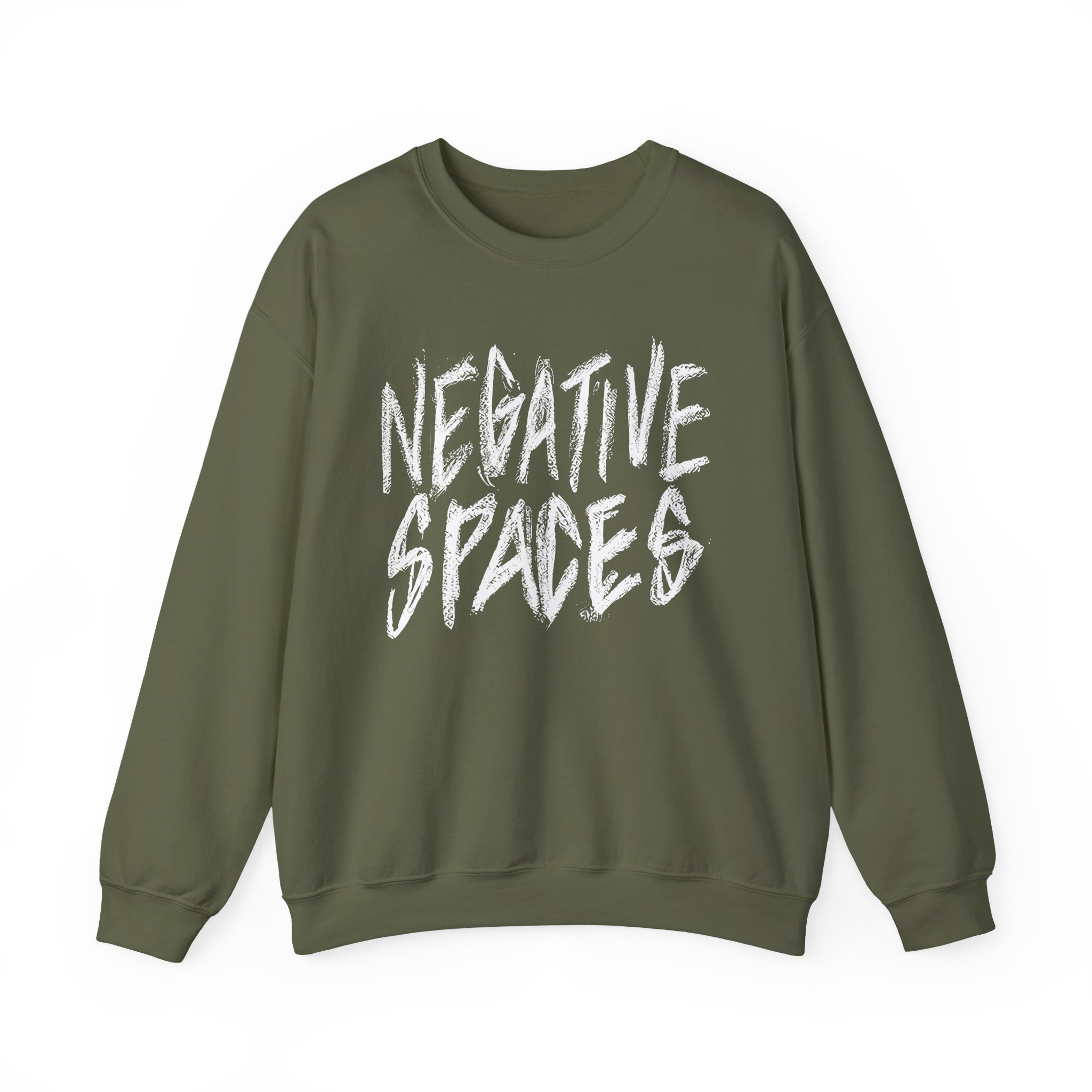 Poppy Negative Spaces Unisex Heavy Blendâ„¢ Crewneck Sweatshirt