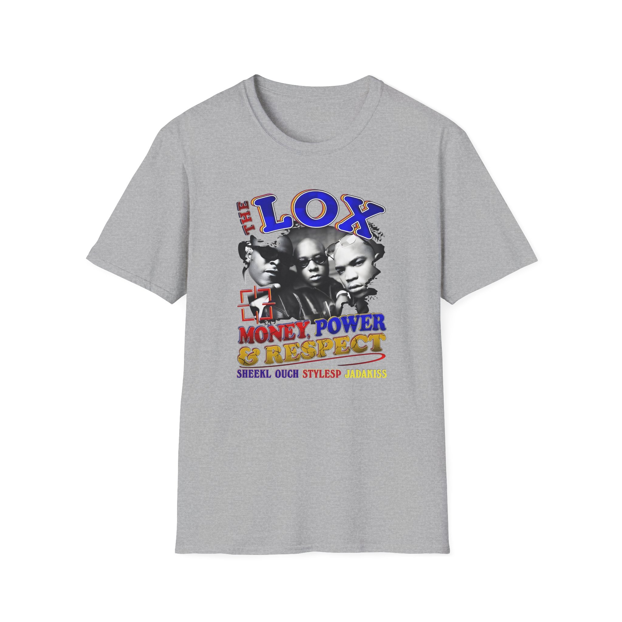 The Lox Money, Power & Respect Unisex Softstyle T-Shirt