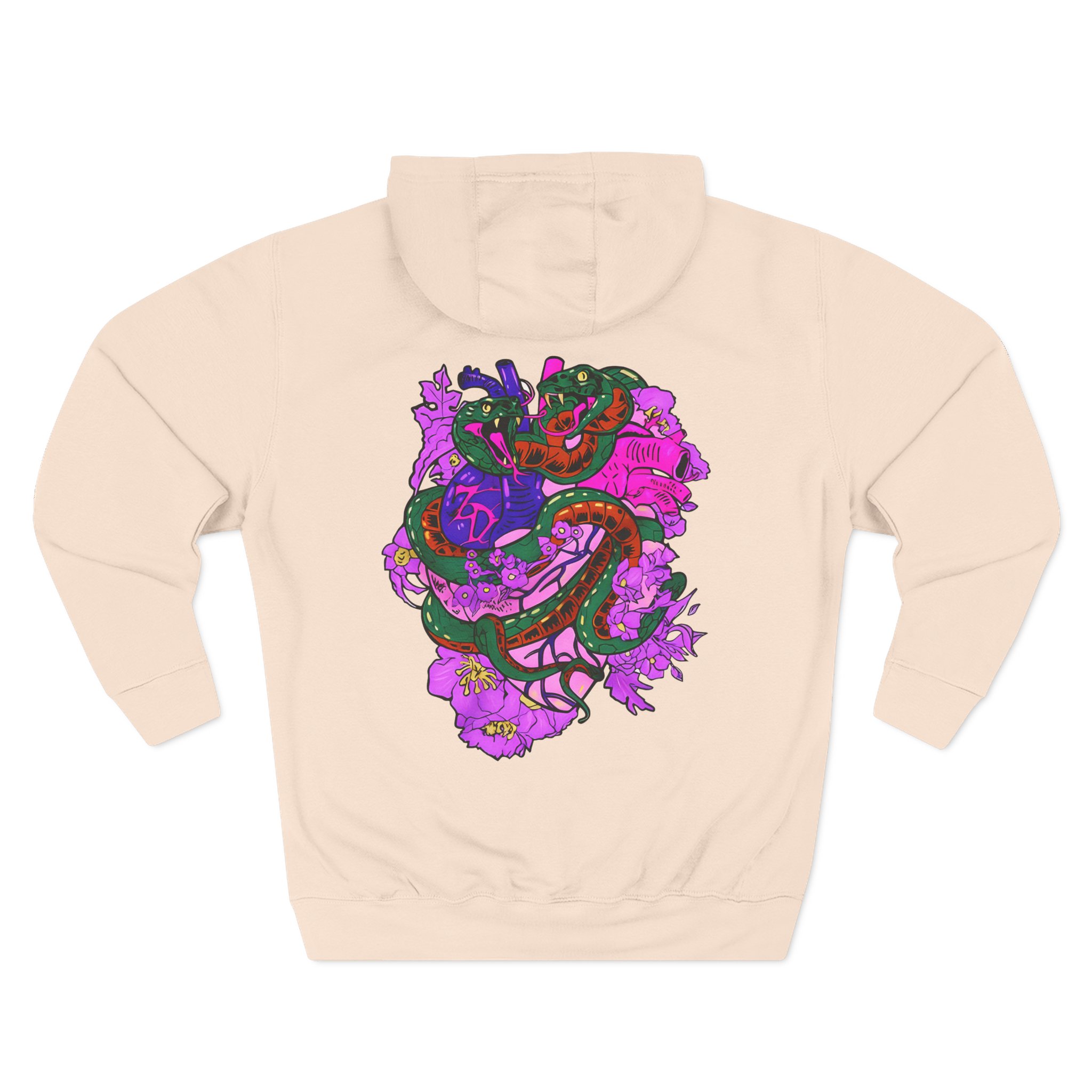 Zeds Dead Three-Panel Fleece Hoodie