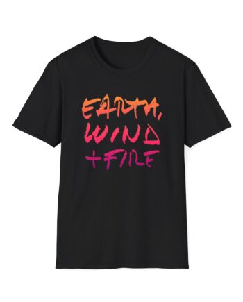 Earth Wind & Fire Logo Unisex Softstyle T-Shirt