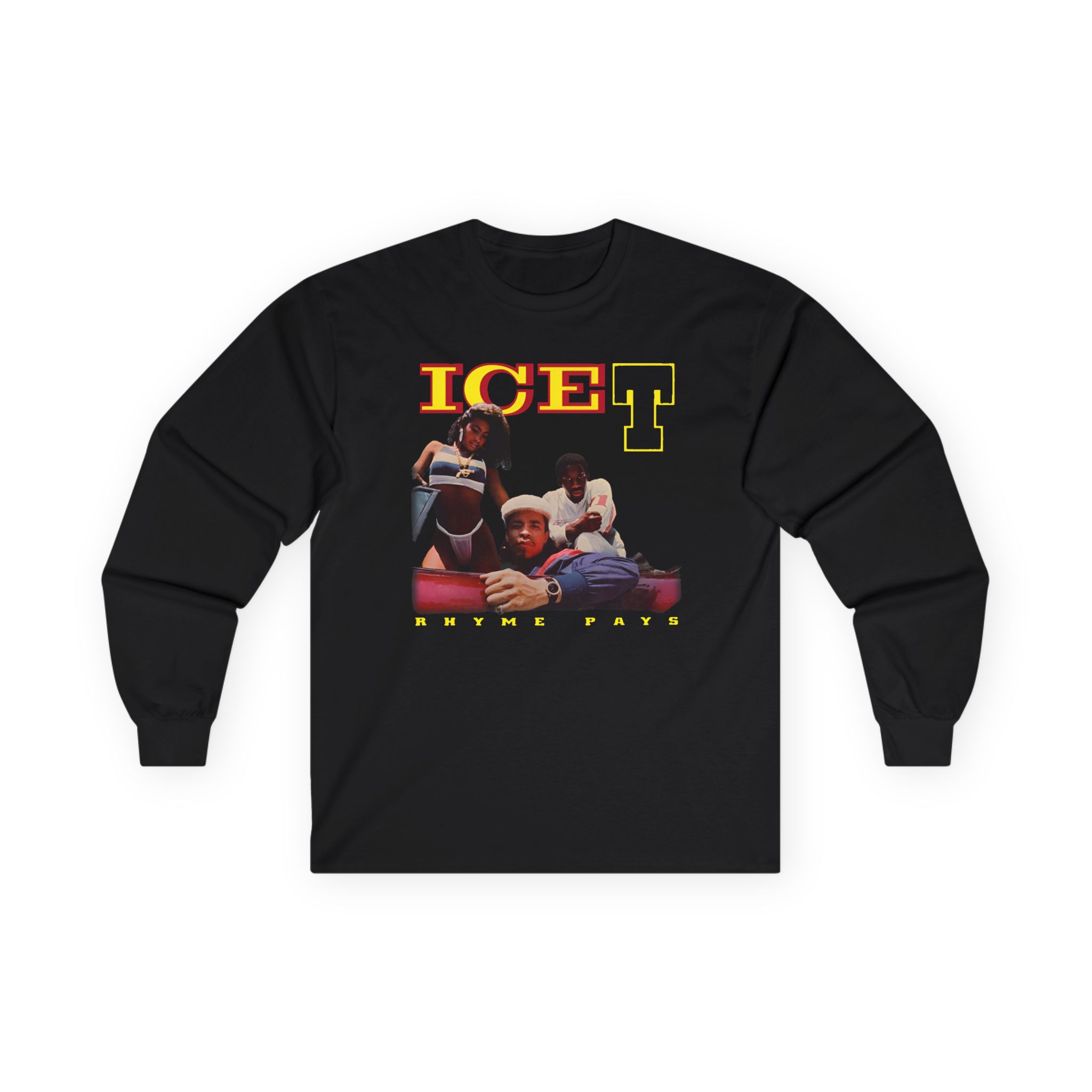 Ice-t Rhyme Pays Unisex Ultra Cotton Long Sleeve Tee