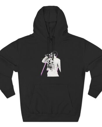 F M Glow Three-Panel Fleece Hoodie