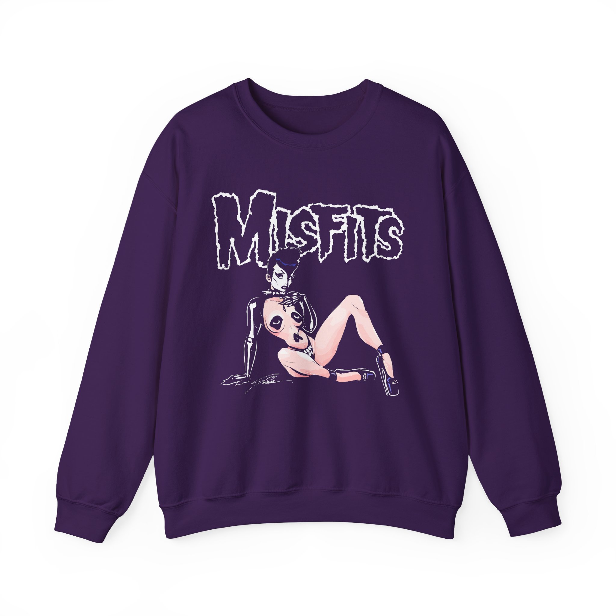 Misfits Fiendish Unisex Heavy Blendâ„¢ Crewneck Sweatshirt