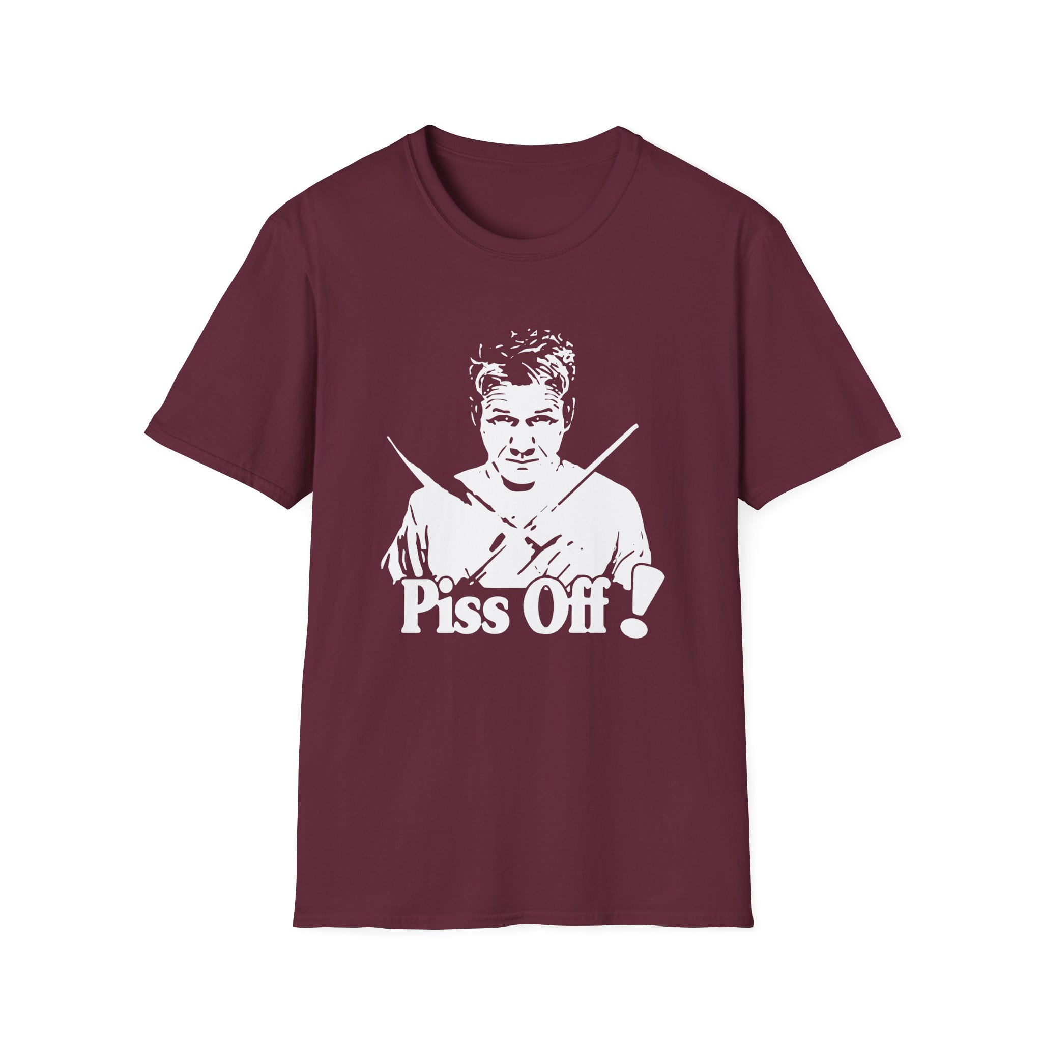 Gordon Ramsay Chef Piss Off Unisex Softstyle T-Shirt