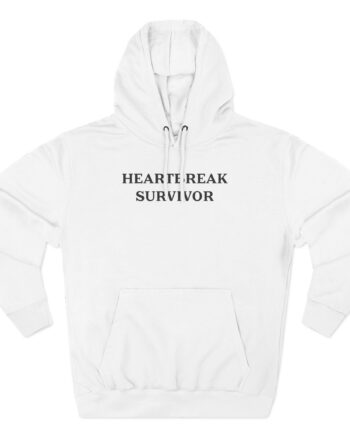 AM Heartbreak Survivor Three-Panel Fleece Hoodie