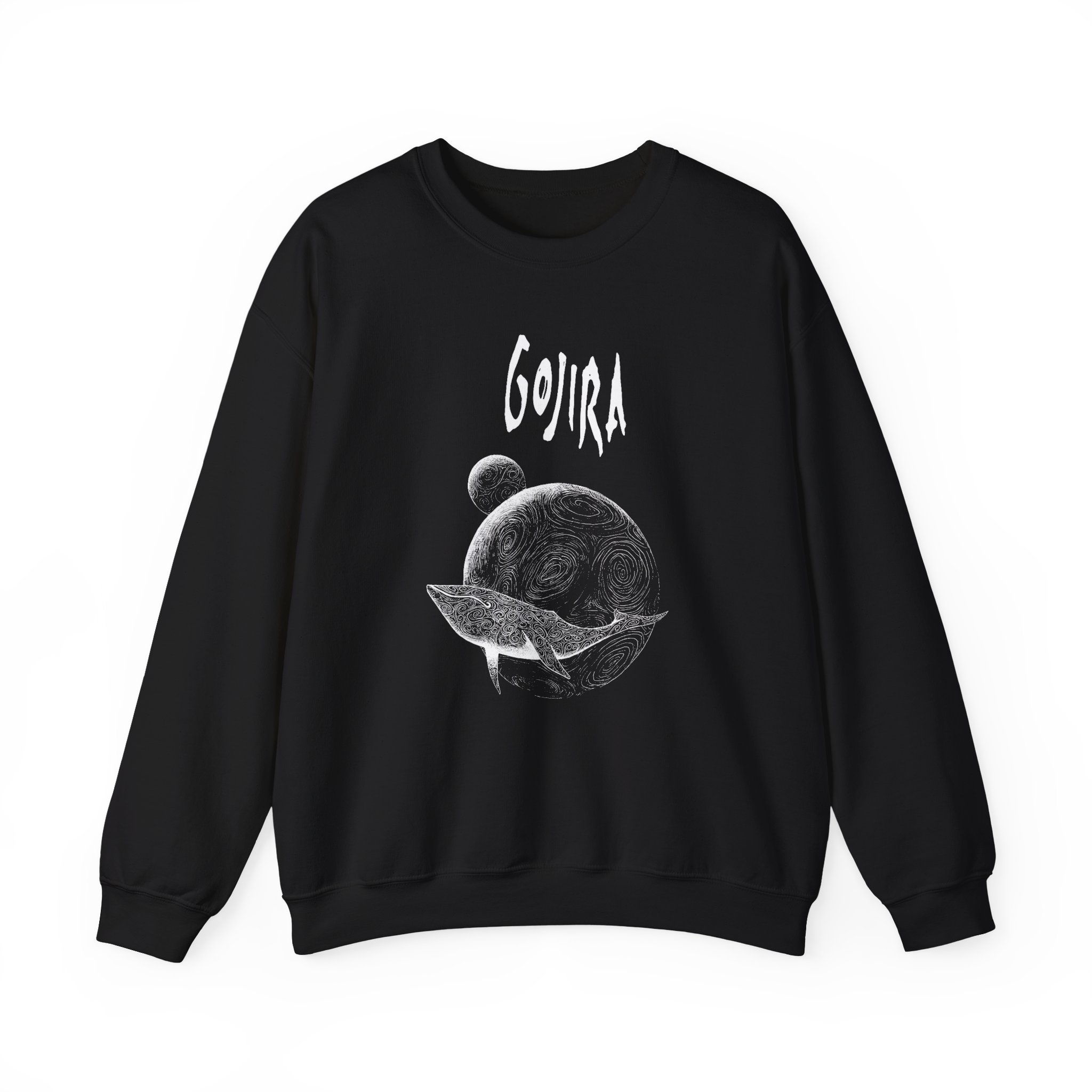 Gojira Original Whale Unisex Heavy Blendâ„¢ Crewneck Sweatshirt
