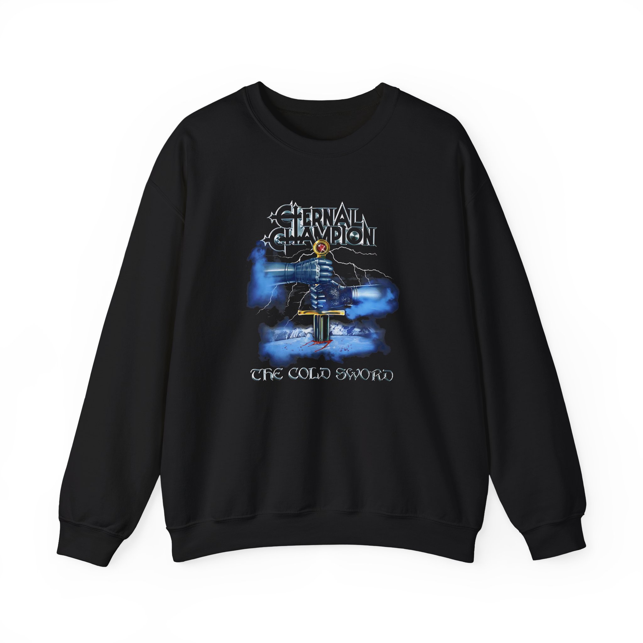 Eternal Champion the Cold Sword Unisex Heavy Blendâ„¢ Crewneck Sweatshirt