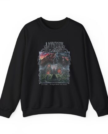 Undeath It's Time...to Rise From the Grave Tracklist Unisex Heavy Blend™ Crewneck Sweatshirt