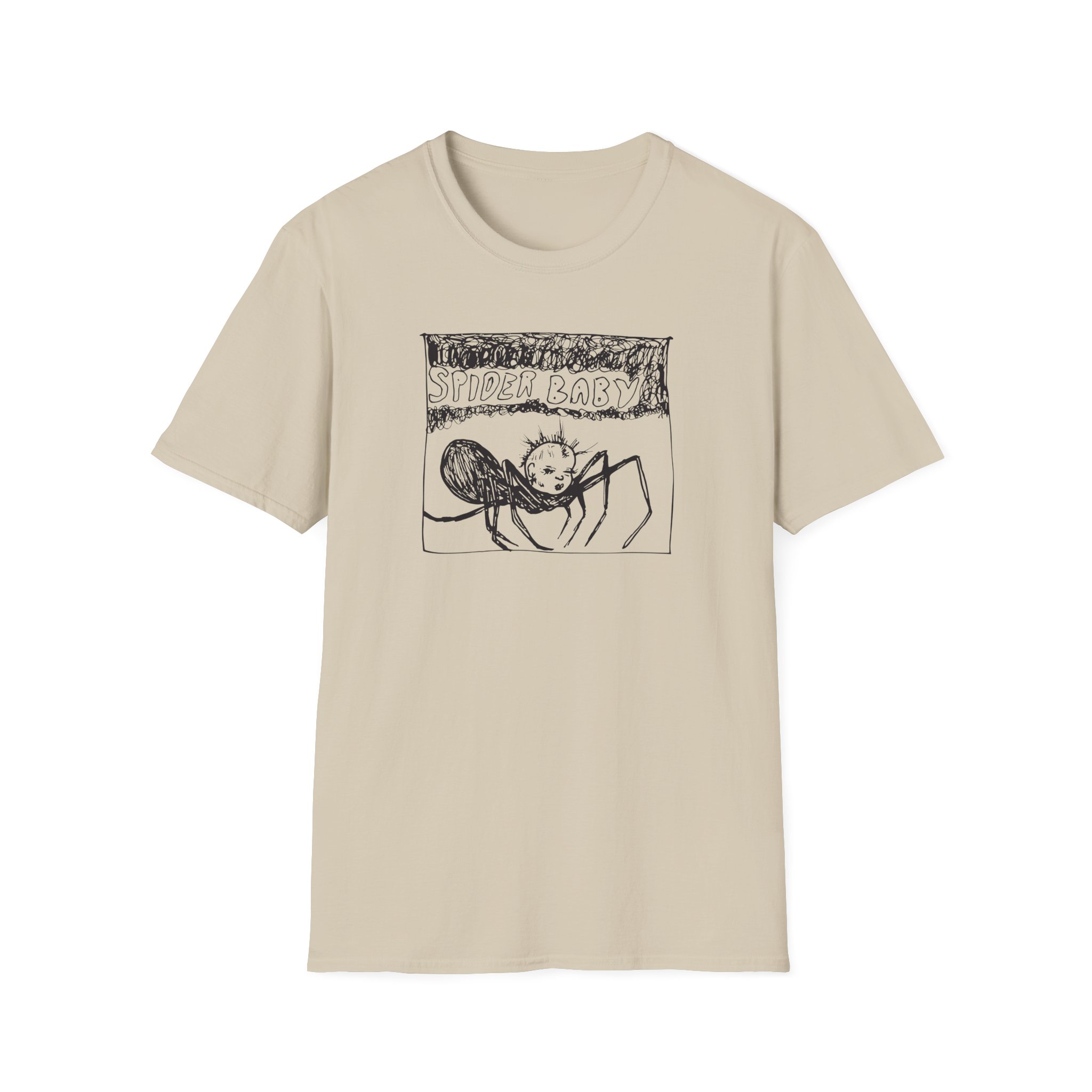 Kurt Cobain Spider Unisex Softstyle T-Shirt