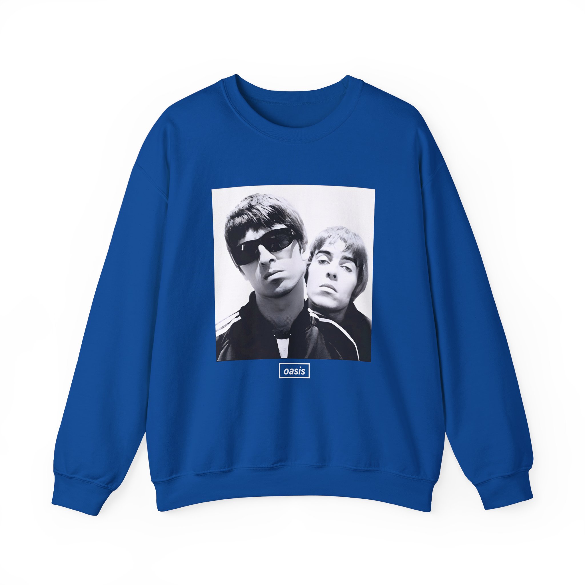 Oasis Liam & Noel Unisex Heavy Blendâ„¢ Crewneck Sweatshirt