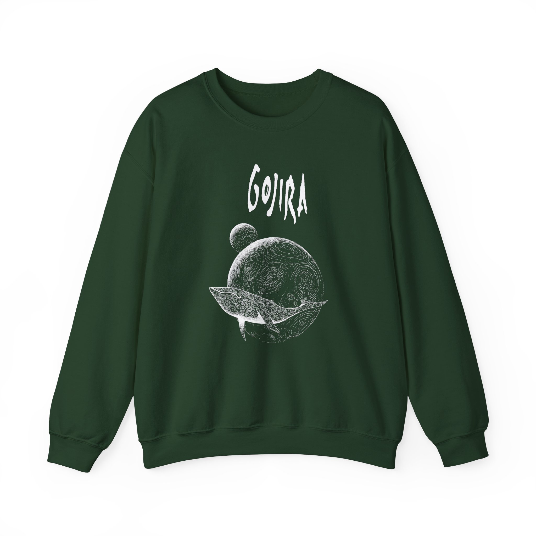 Gojira Original Whale Unisex Heavy Blendâ„¢ Crewneck Sweatshirt