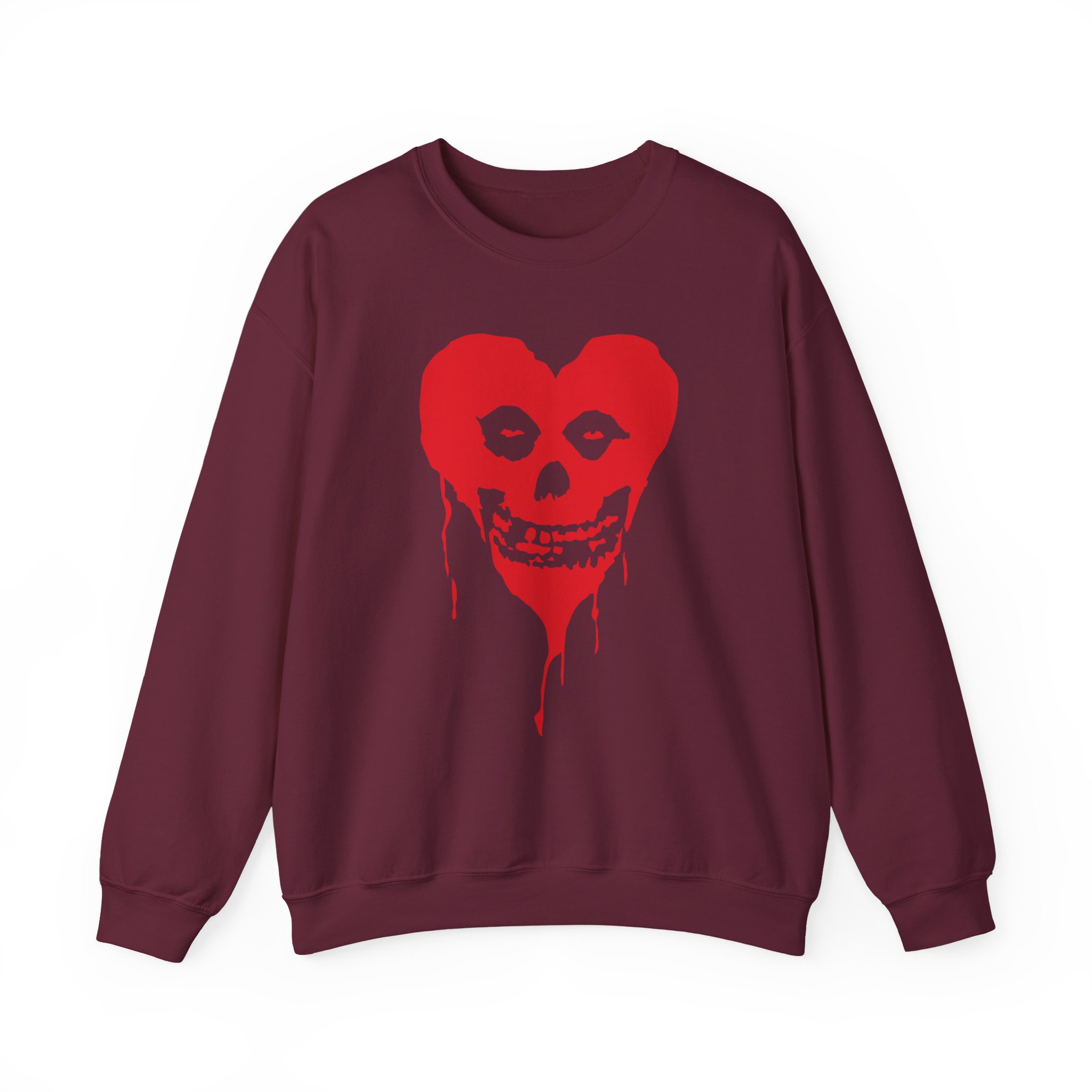Misfits Fiendish Heart Unisex Heavy Blendâ„¢ Crewneck Sweatshirt
