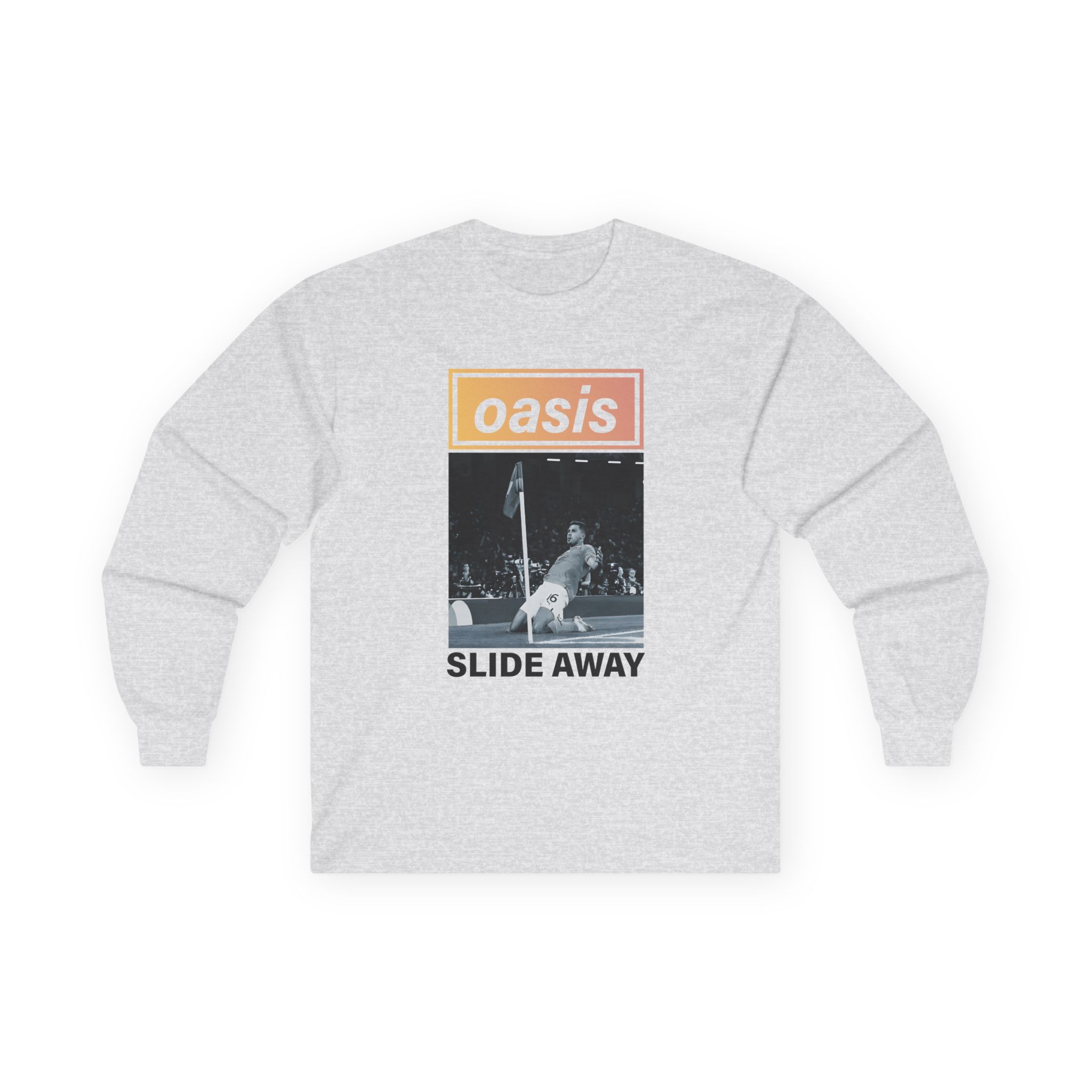 Oasis Man City Slide Away Unisex Ultra Cotton Long Sleeve Tee
