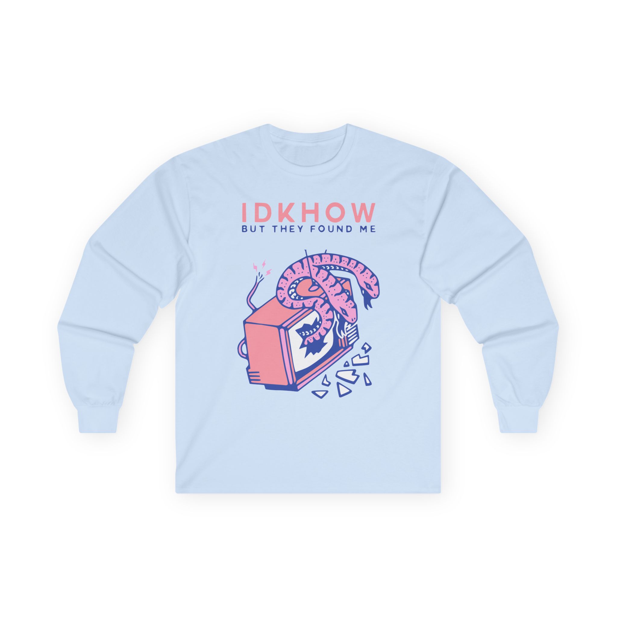 iDKHOW Screentime Unisex Ultra Cotton Long Sleeve Tee