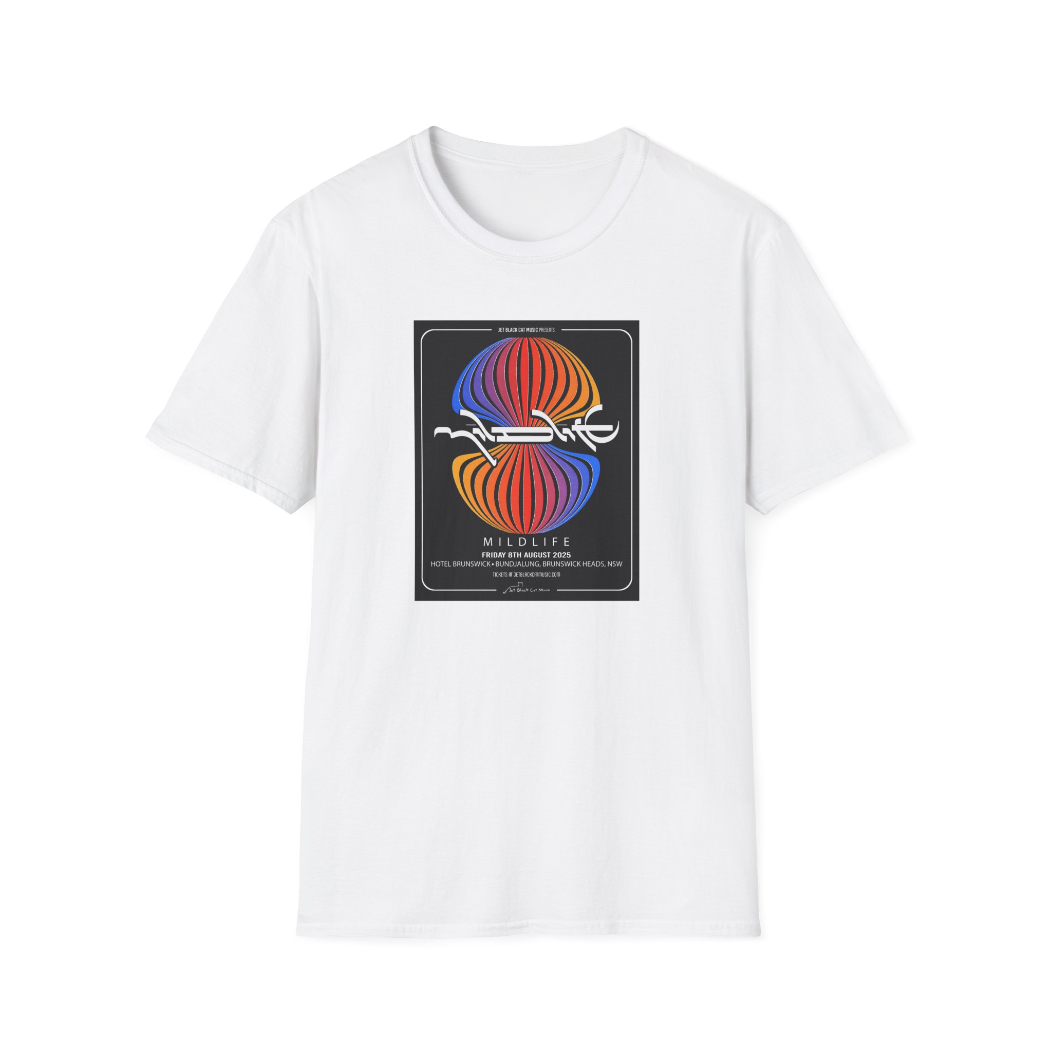 Mildlife Hotel Brunswick, NSW Concert Unisex Softstyle T-Shirt