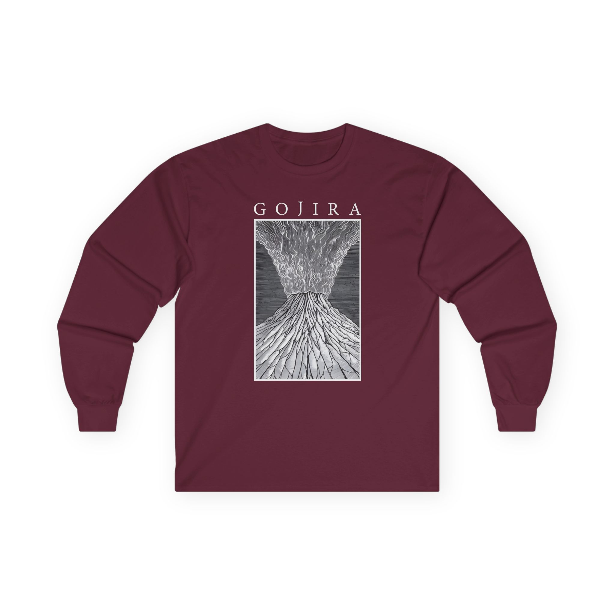 Gojira Magma Sketch Unisex Ultra Cotton Long Sleeve Tee