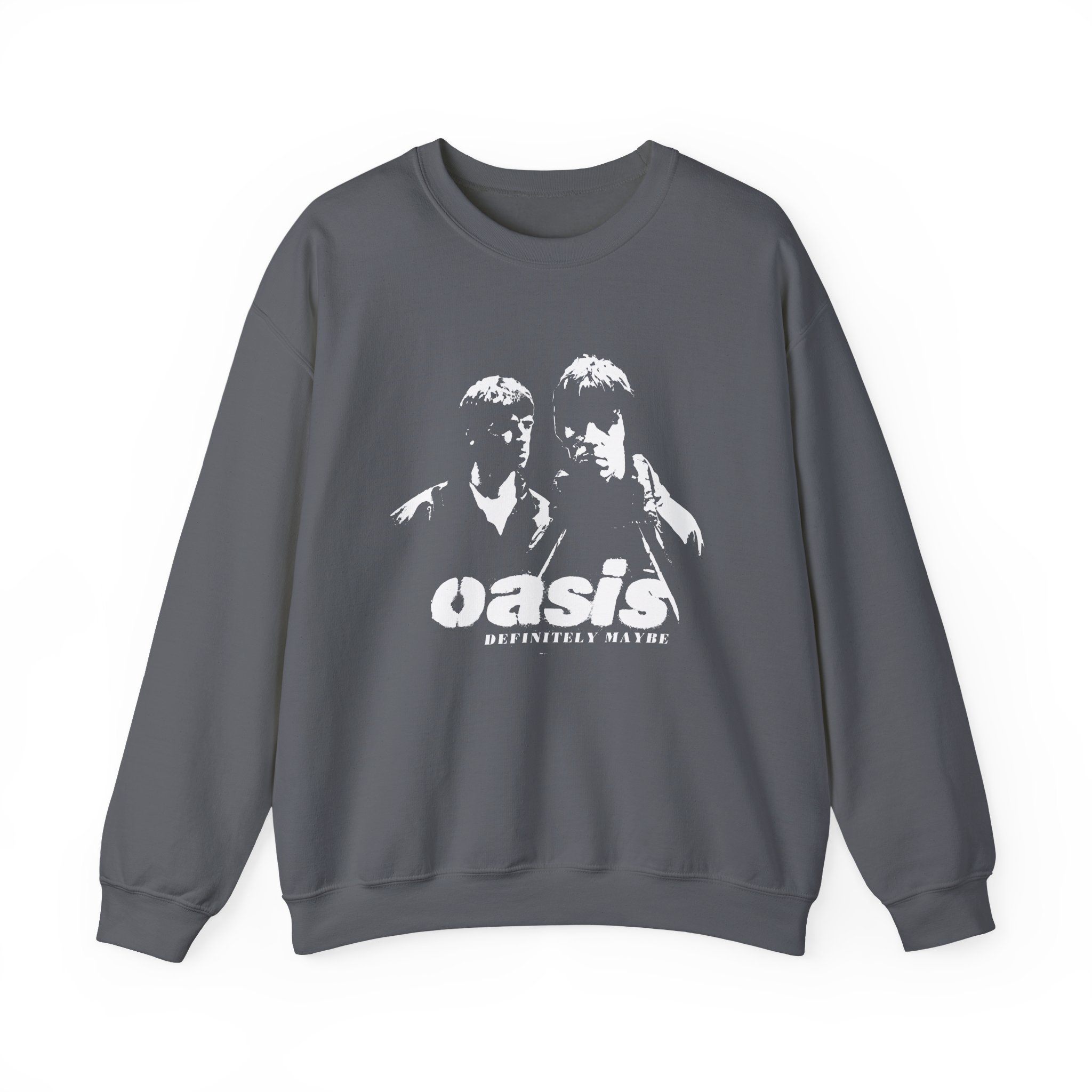 Oasis Photo Stencil Unisex Heavy Blendâ„¢ Crewneck Sweatshirt