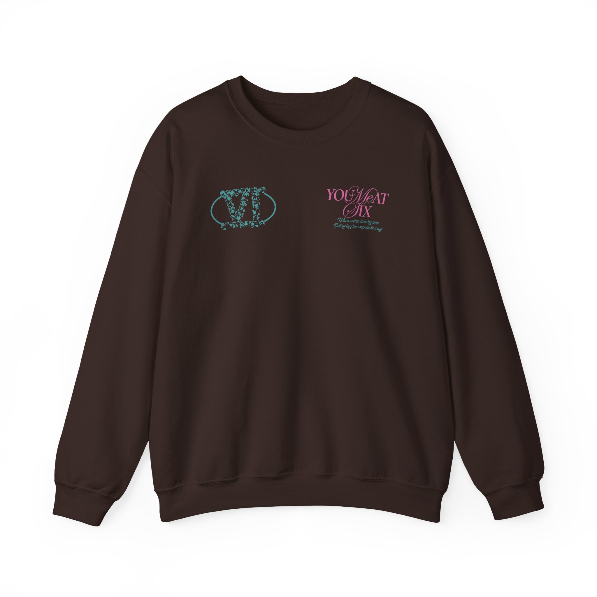 You Me at Six This is the End Albums Unisex Heavy Blendâ„¢ Crewneck Sweatshirt