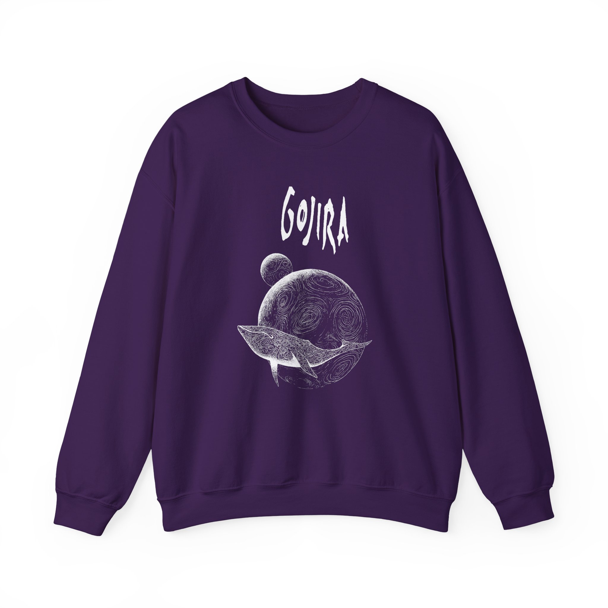 Gojira Original Whale Unisex Heavy Blendâ„¢ Crewneck Sweatshirt