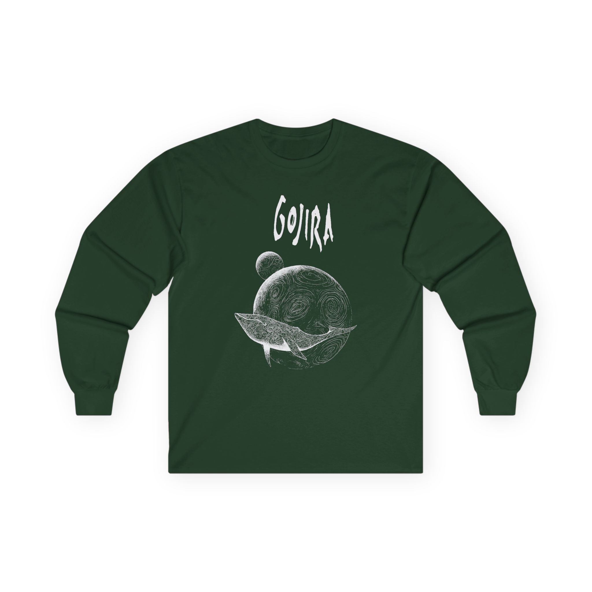 Gojira Original Whale Unisex Ultra Cotton Long Sleeve Tee
