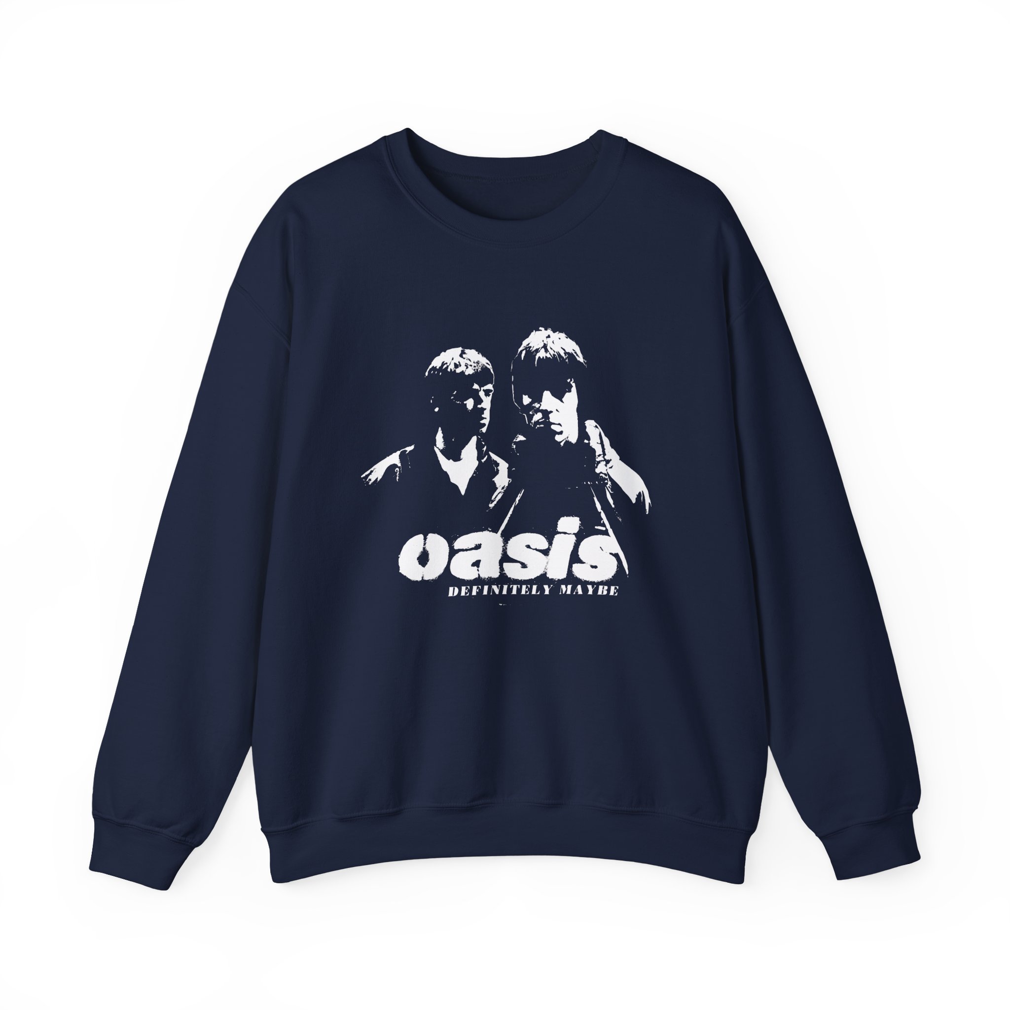 Oasis Photo Stencil Unisex Heavy Blendâ„¢ Crewneck Sweatshirt