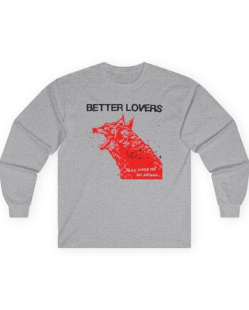 Better Lovers WOLF Unisex Ultra Cotton Long Sleeve Tee