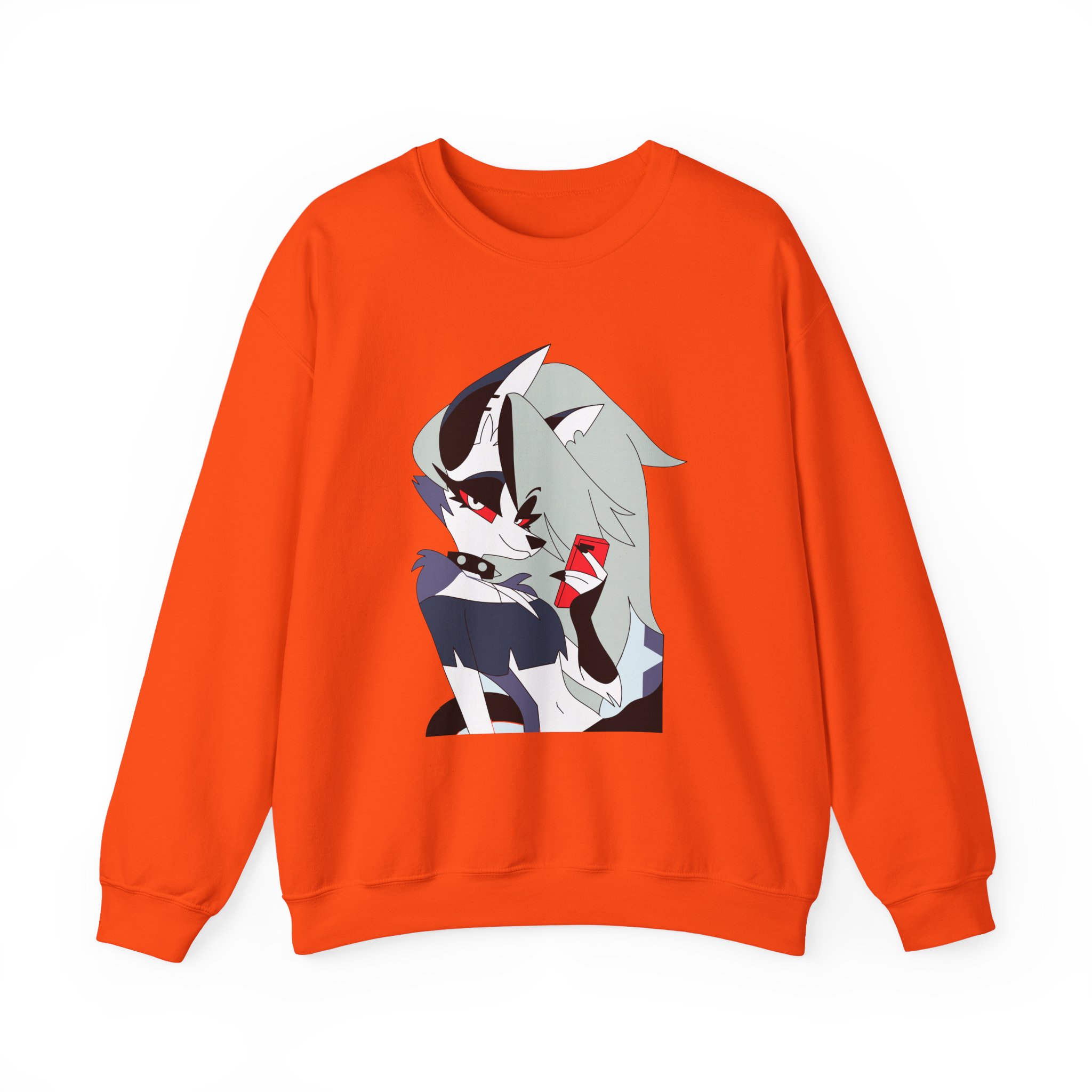 Helluva Boss Loona Unisex Heavy Blendâ„¢ Crewneck Sweatshirt