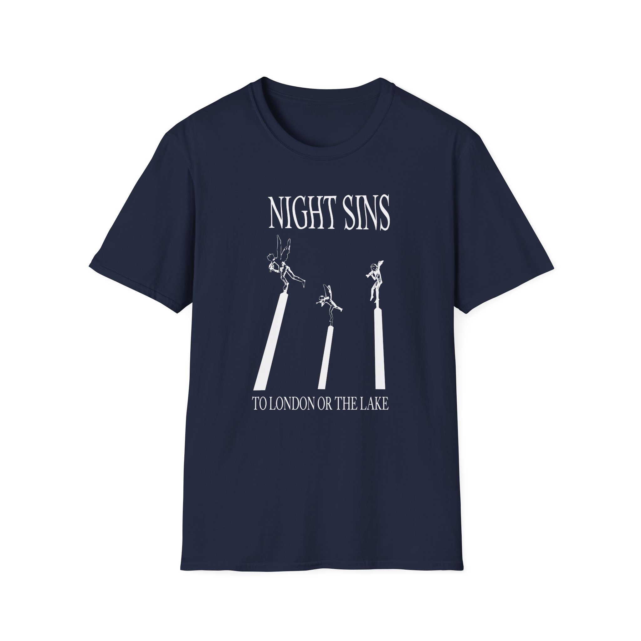 Night Sins To London Or The Lake Unisex Softstyle T-Shirt