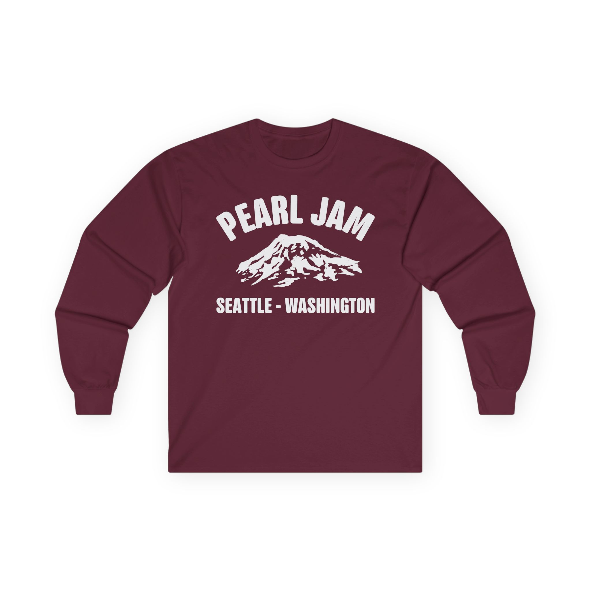 Pearl Jam Snowcap Unisex Ultra Cotton Long Sleeve Tee