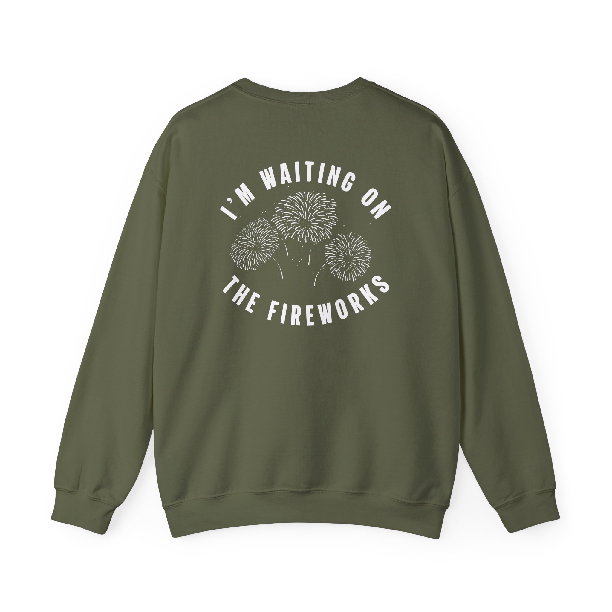 Brian Fallon Fireworks Unisex Heavy Blendâ„¢ Crewneck Sweatshirt