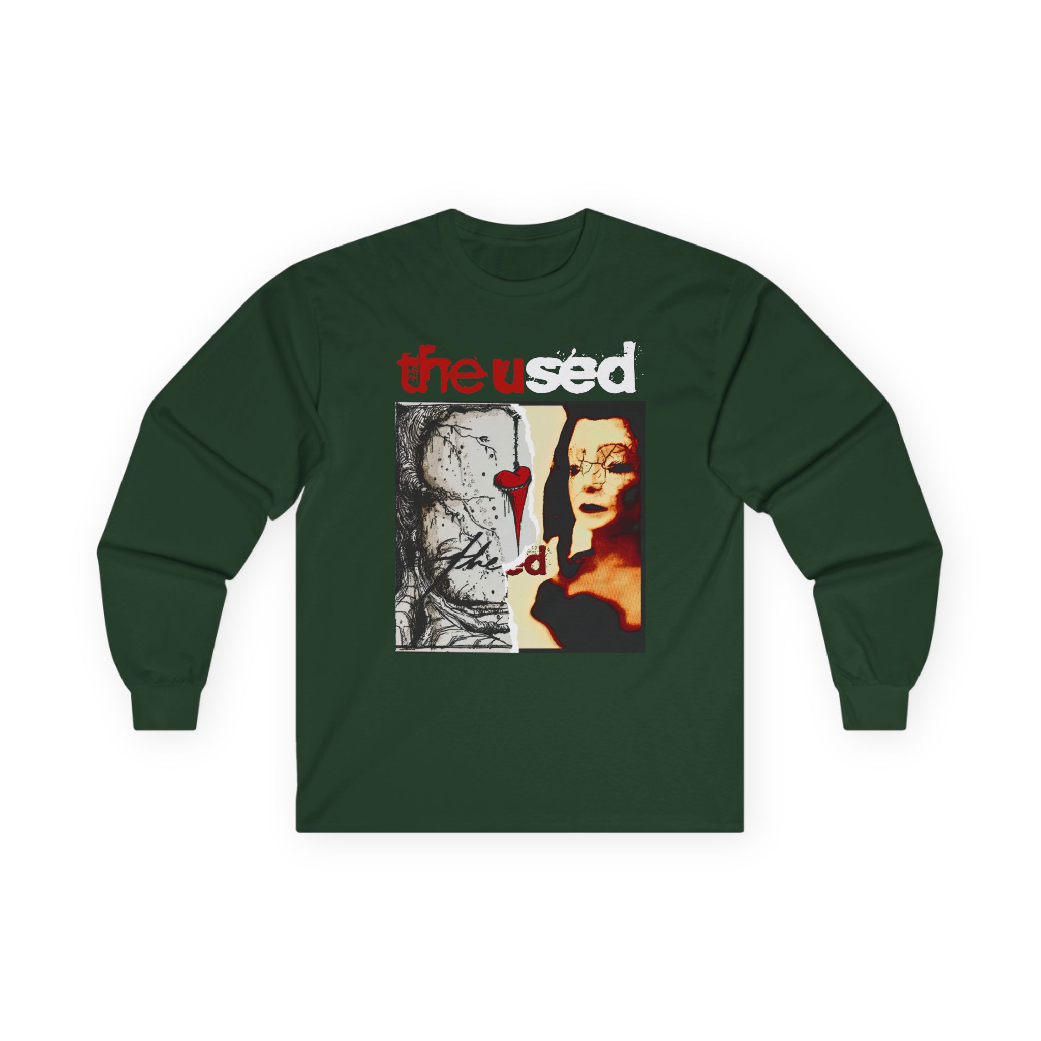 The Used Split Unisex Ultra Cotton Long Sleeve Tee