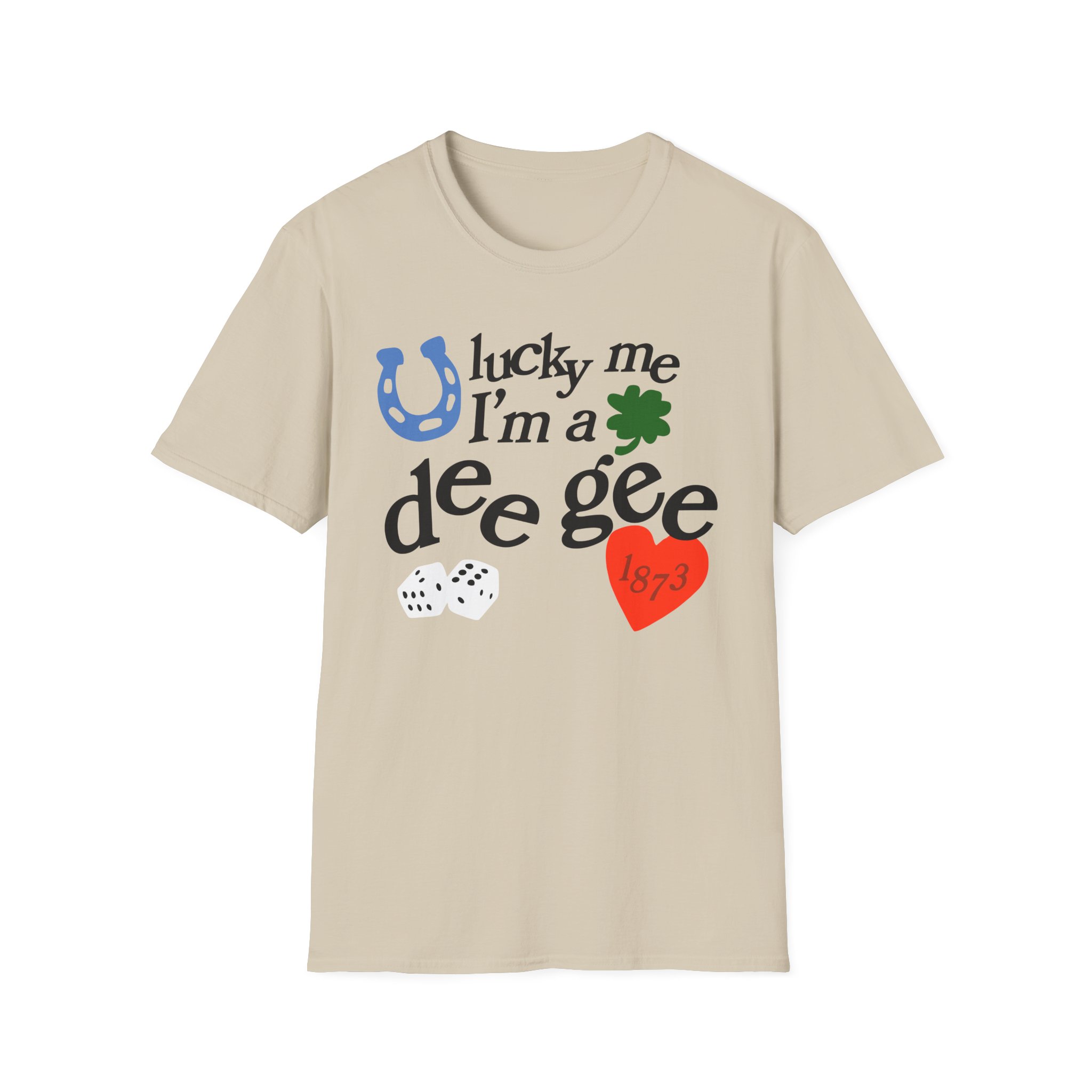 Delta Gamma Lucky Me Unisex Softstyle T-Shirt