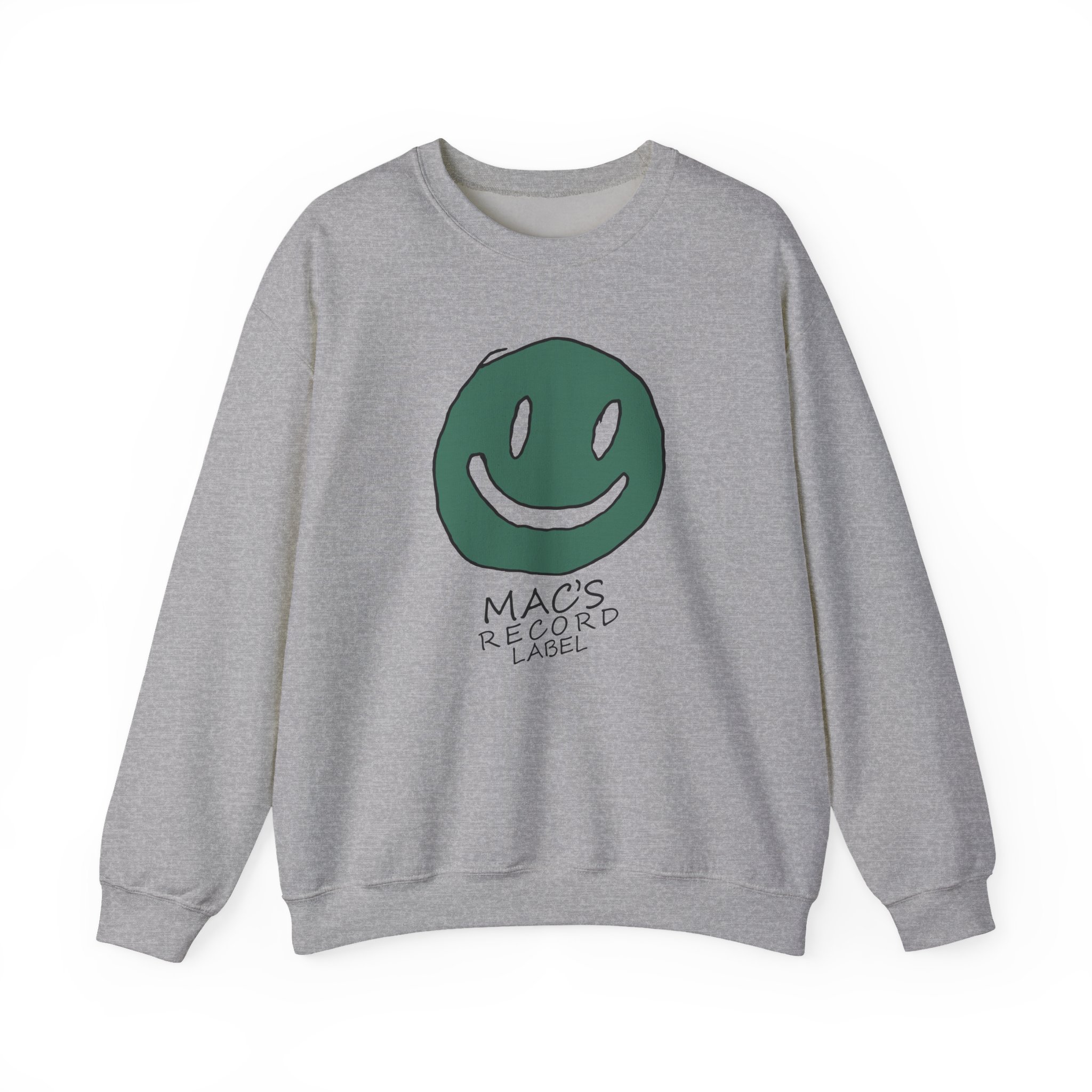 Mac Demarco Mac's Record Label Unisex Heavy Blendâ„¢ Crewneck Sweatshirt