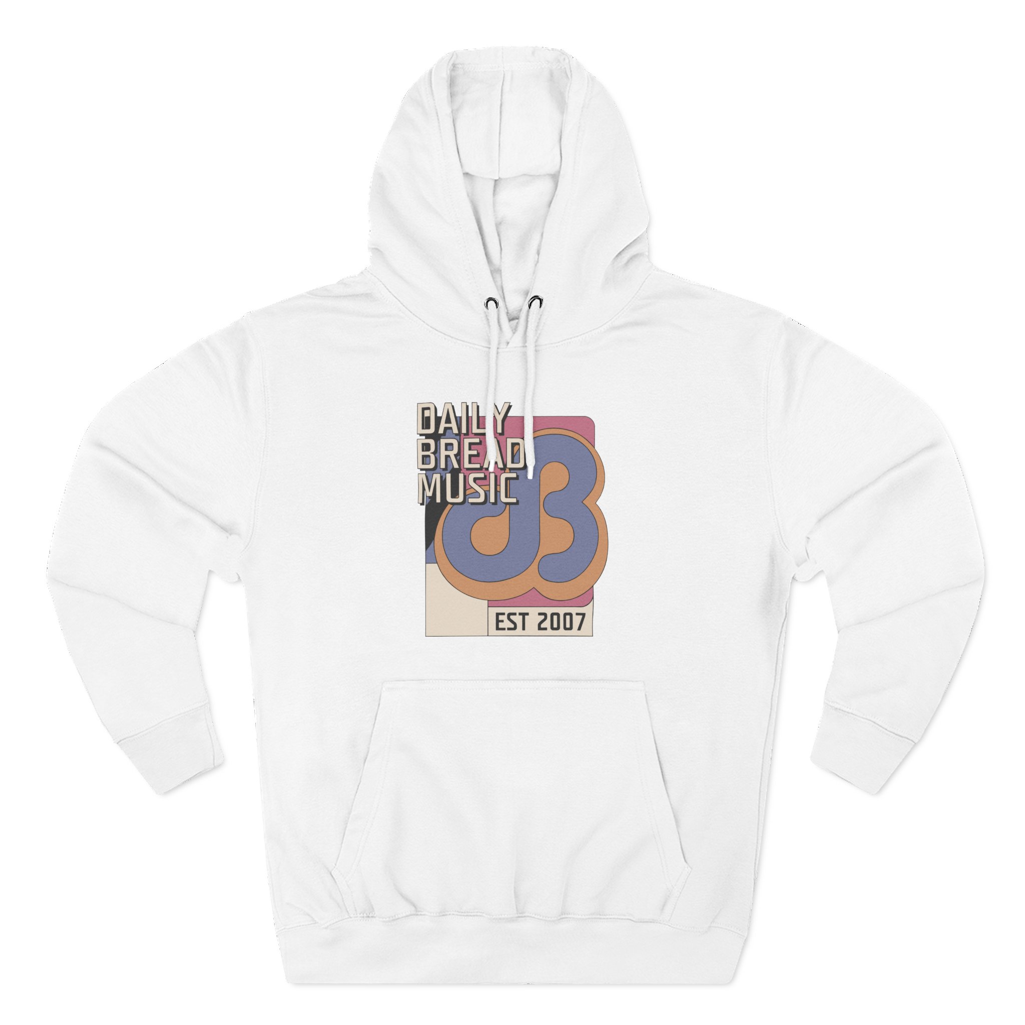 Daily Bread Retro Icon Three-Panel Fleece Hoodie