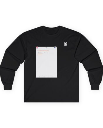 Qalf Tour Noir Unisex Ultra Cotton Long Sleeve Tee