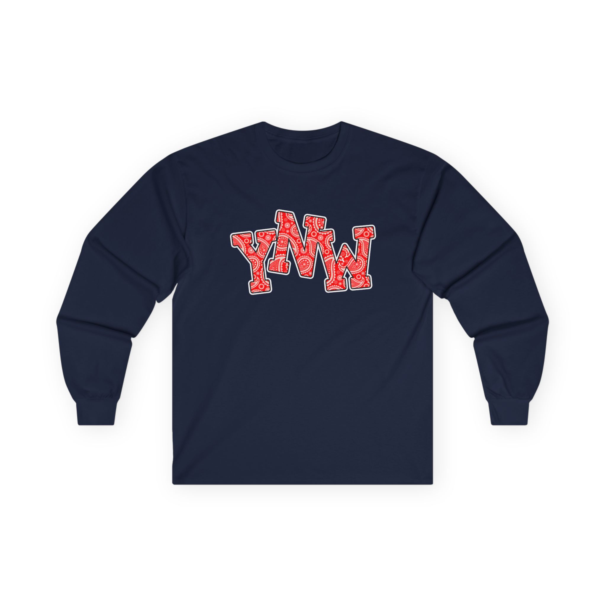 YNW Melly Paisley Unisex Ultra Cotton Long Sleeve Tee