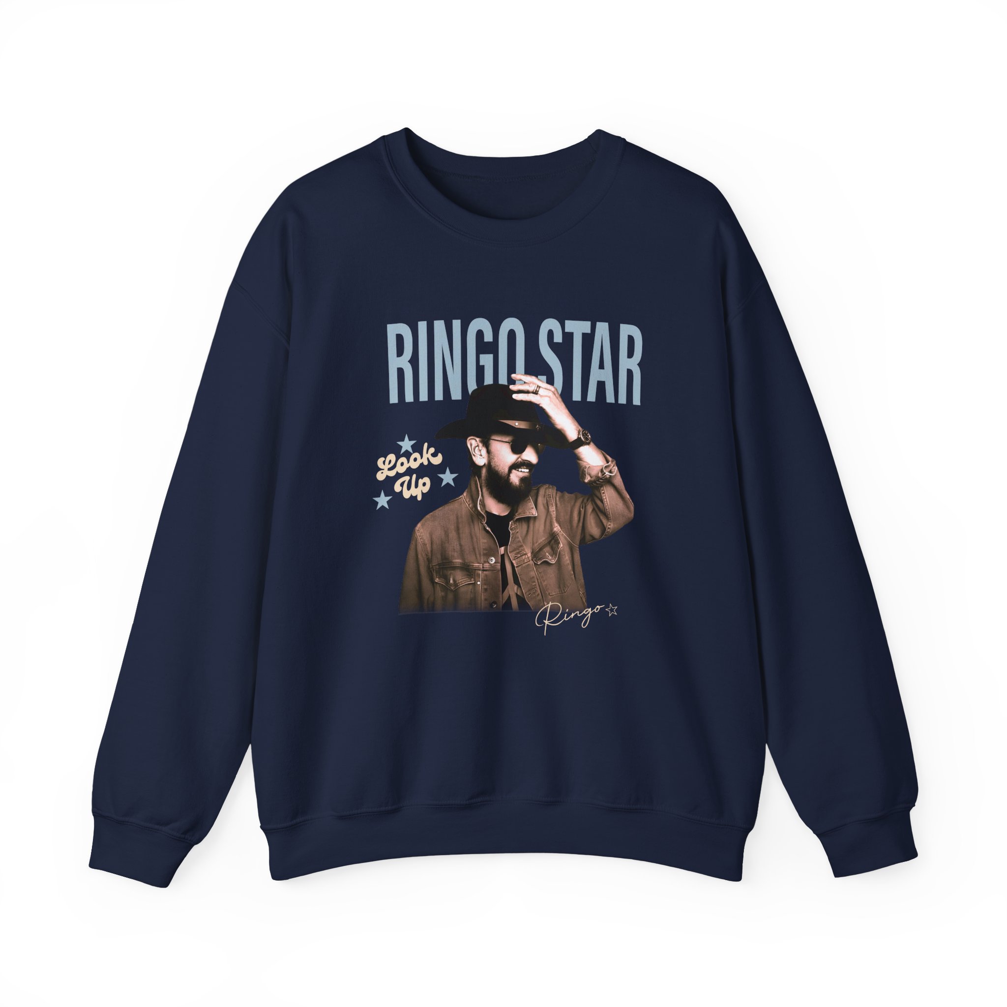 Ringo Starr Look Up Unisex Heavy Blendâ„¢ Crewneck Sweatshirt