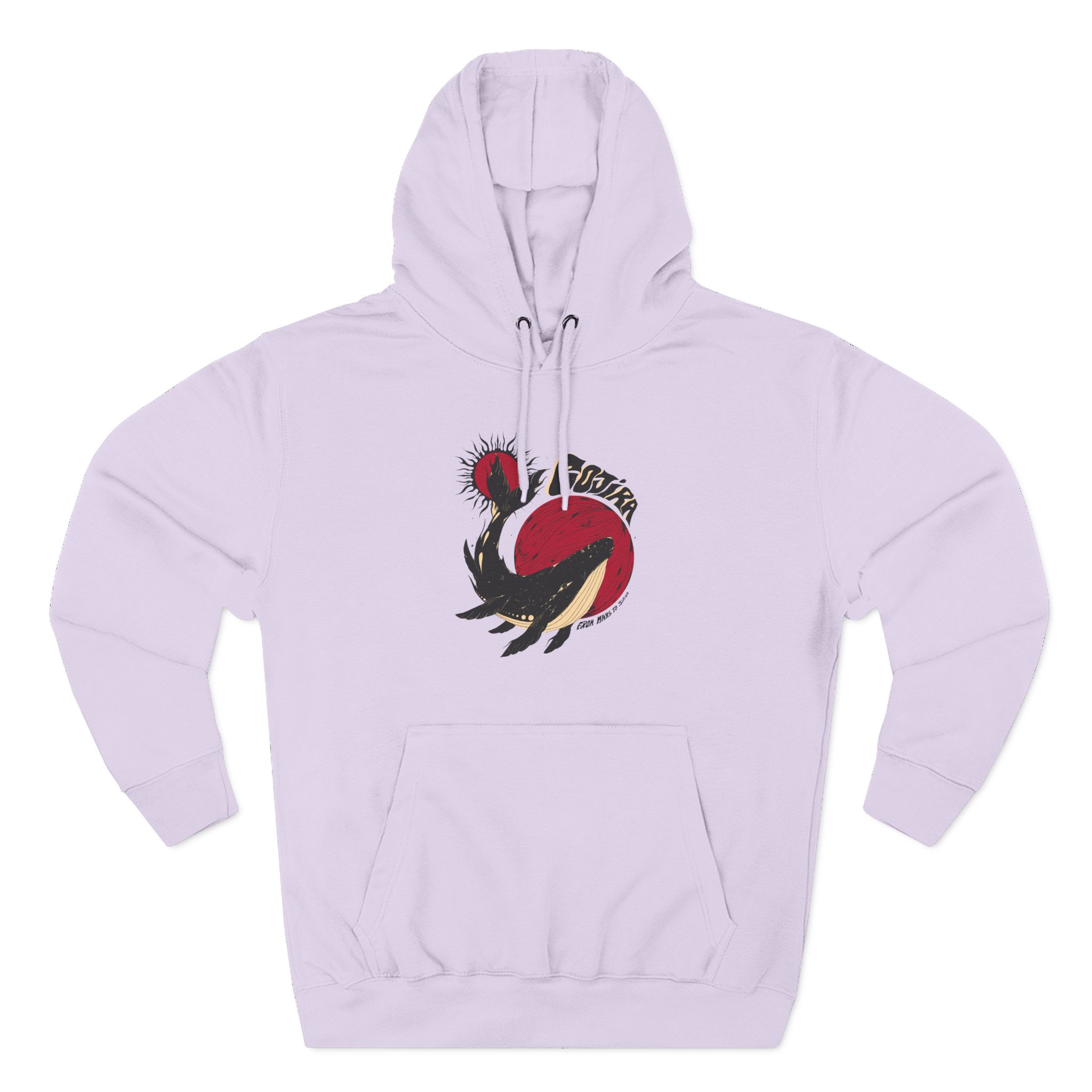Gojira Whale Three-Panel Fleece Hoodie