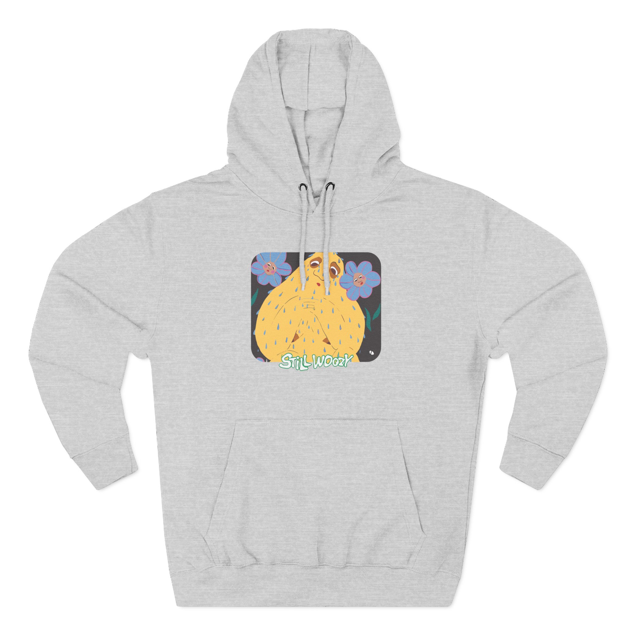 Still Woozy Three-Panel Fleece Hoodie
