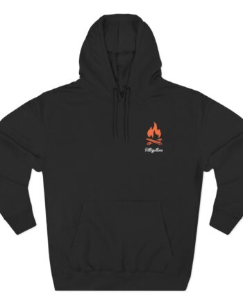 Fattypillow Three-Panel Fleece Hoodie