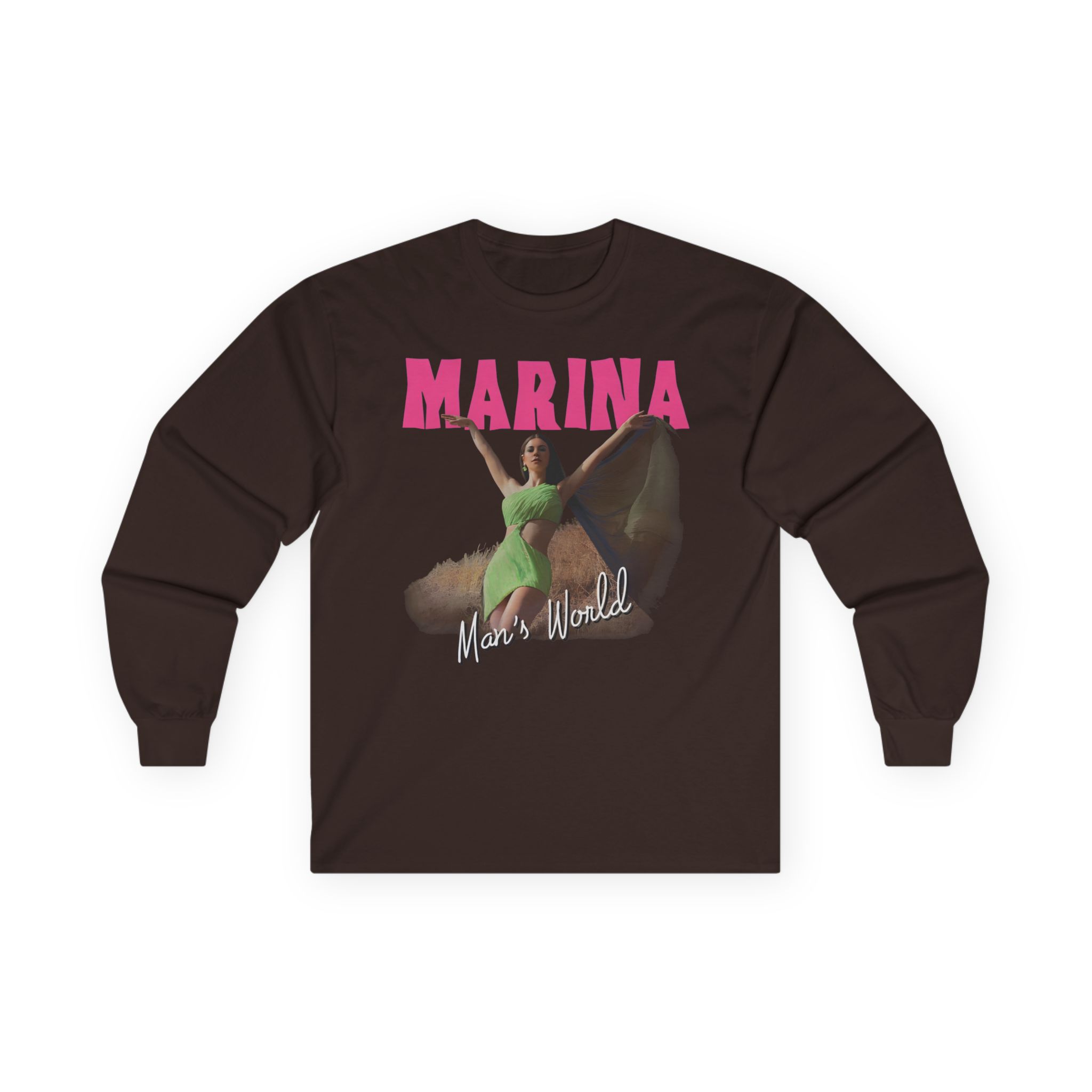 Marina Man's World Unisex Ultra Cotton Long Sleeve Tee