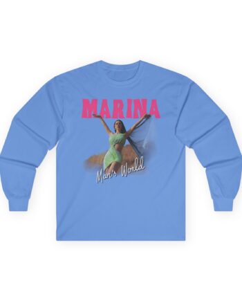 Marina Man's World Unisex Ultra Cotton Long Sleeve Tee