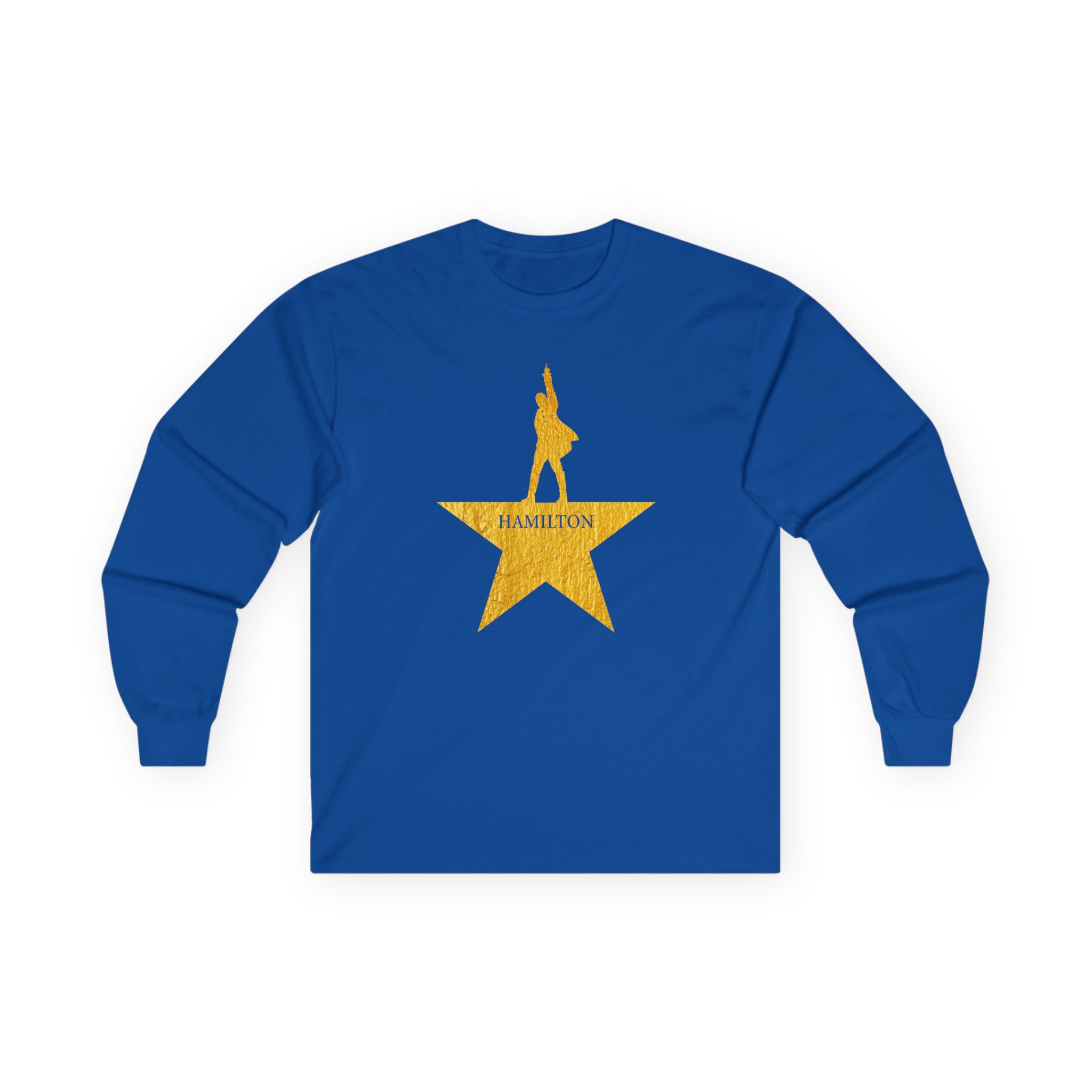 Hamilton Gold Star Unisex Ultra Cotton Long Sleeve Tee