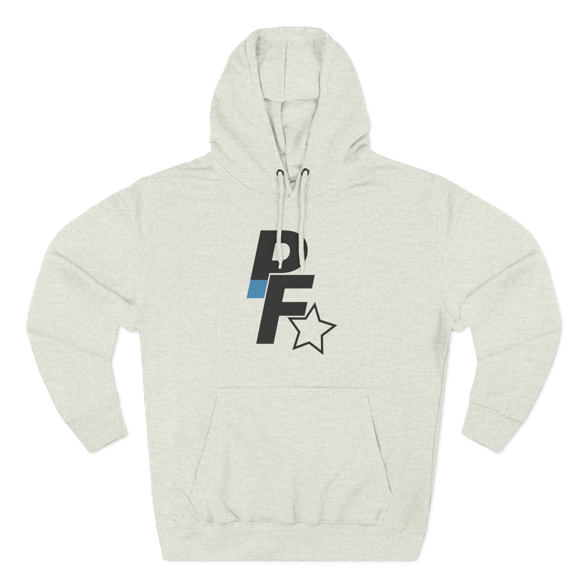 Xavier Wulf Pinkflamingousa Three-Panel Fleece Hoodie
