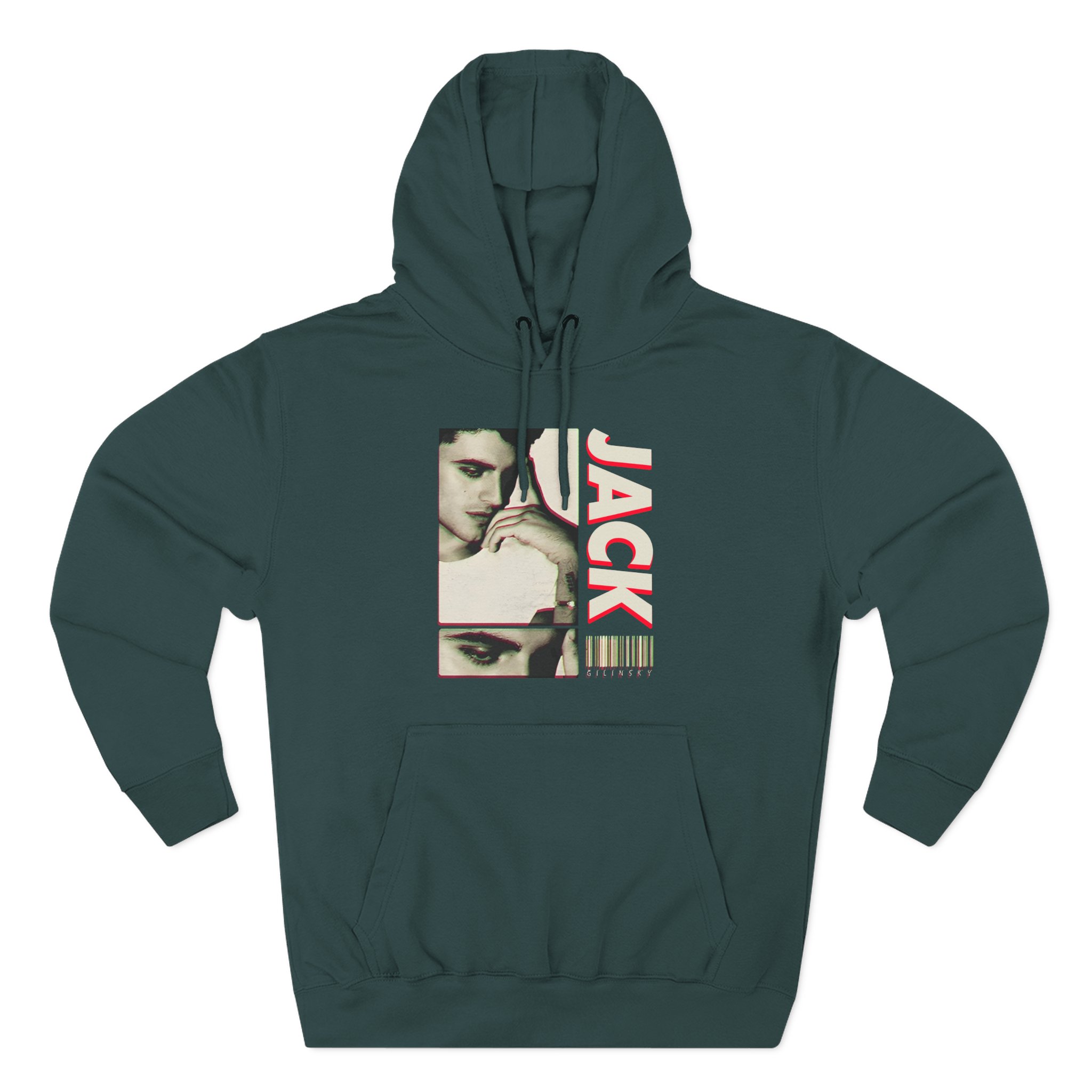 Jack Gilinsky Retro Three-Panel Fleece Hoodie