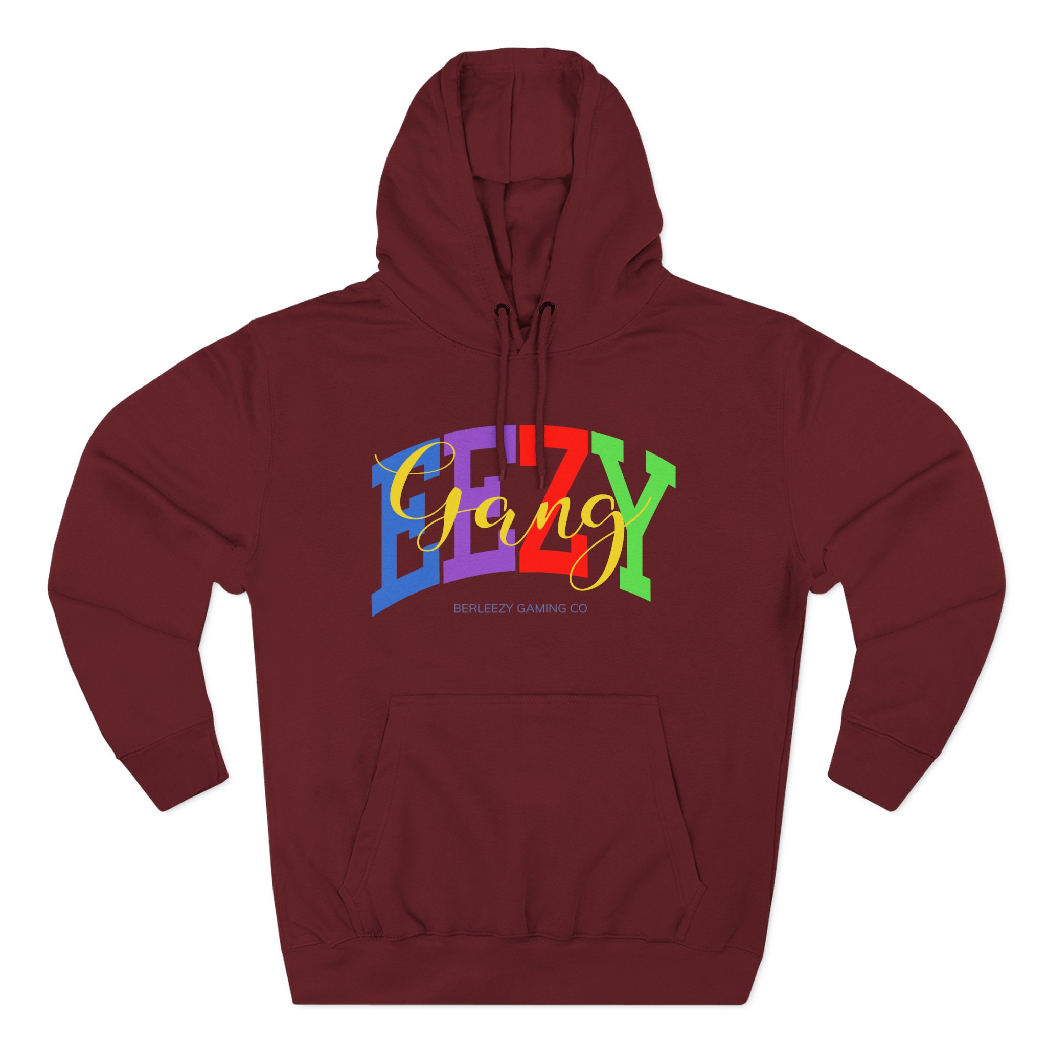 Berleezy Three-Panel Fleece Hoodie