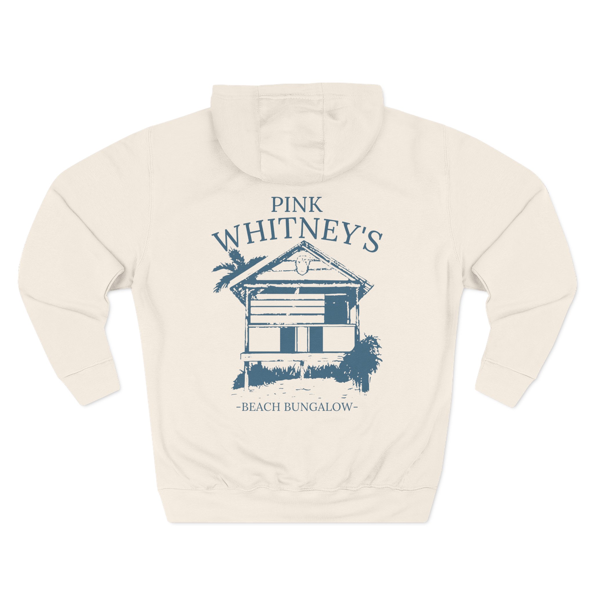 Spittin Chiclets Whitney's Beach Bungalow Three-Panel Fleece Hoodie