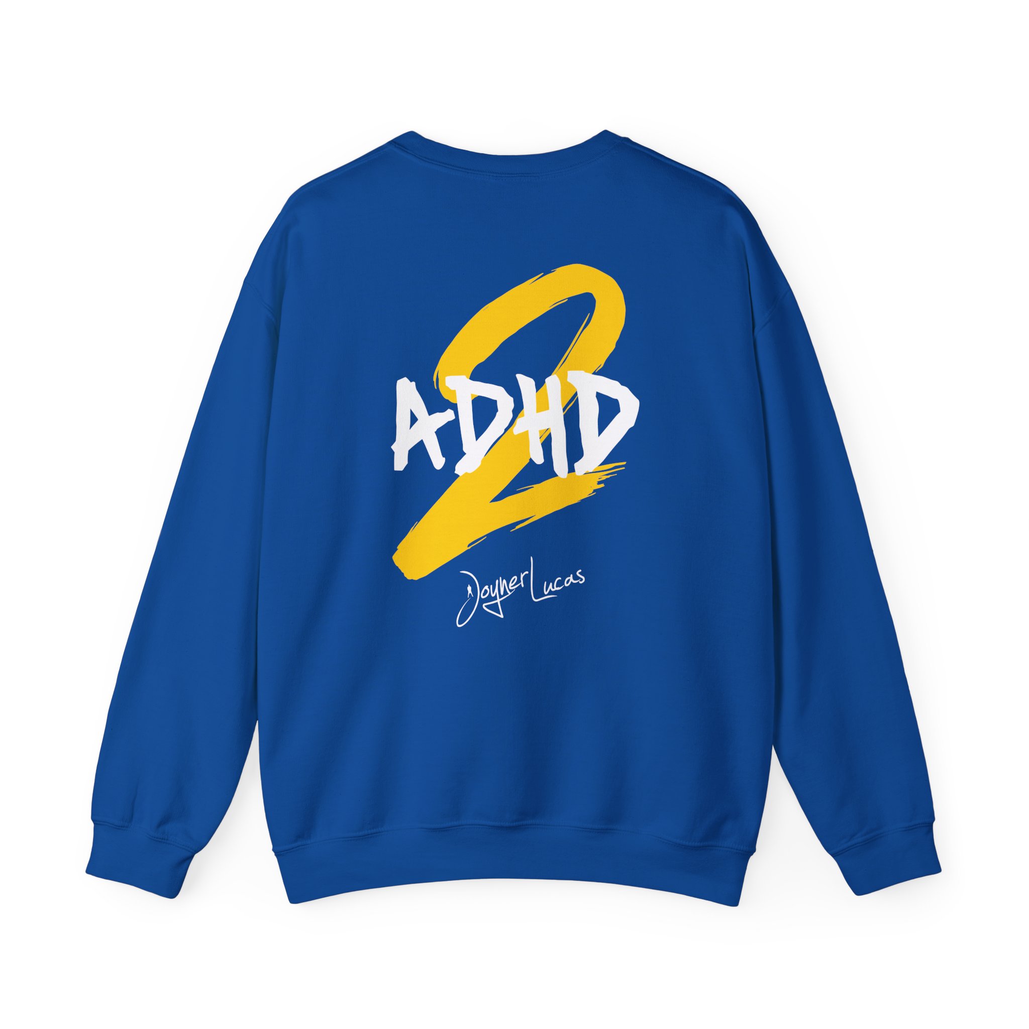 Joyner Lucas Adhd2 Logo Unisex Heavy Blendâ„¢ Crewneck Sweatshirt