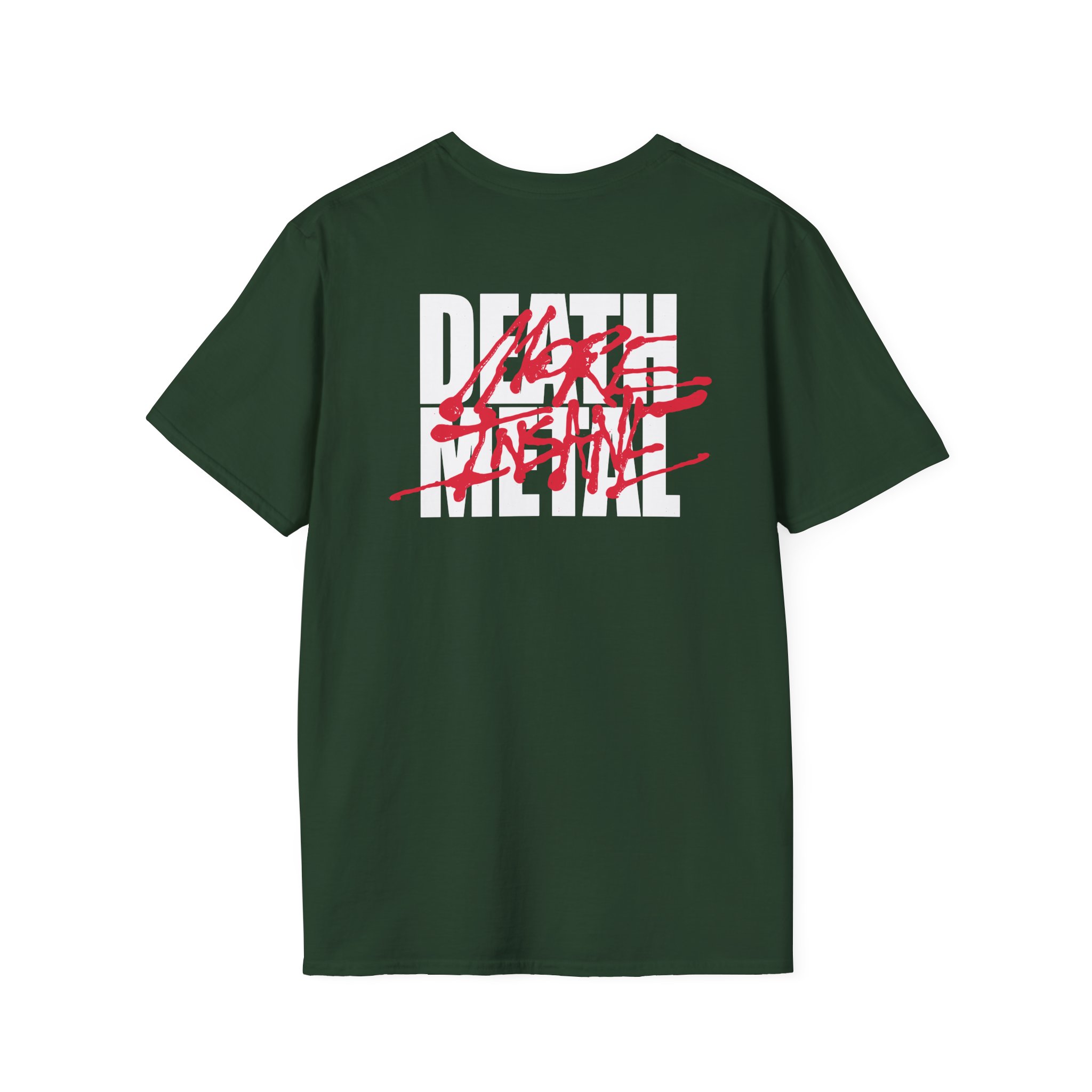 Undeath More Insane Death Unisex Softstyle T-Shirt