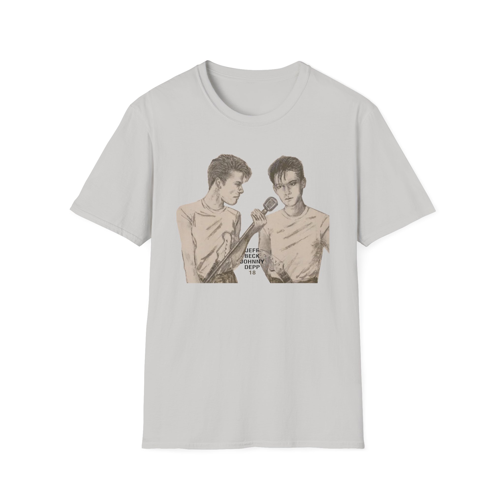 Jeff Beck Jeff & Johnny Unisex Softstyle T-Shirt